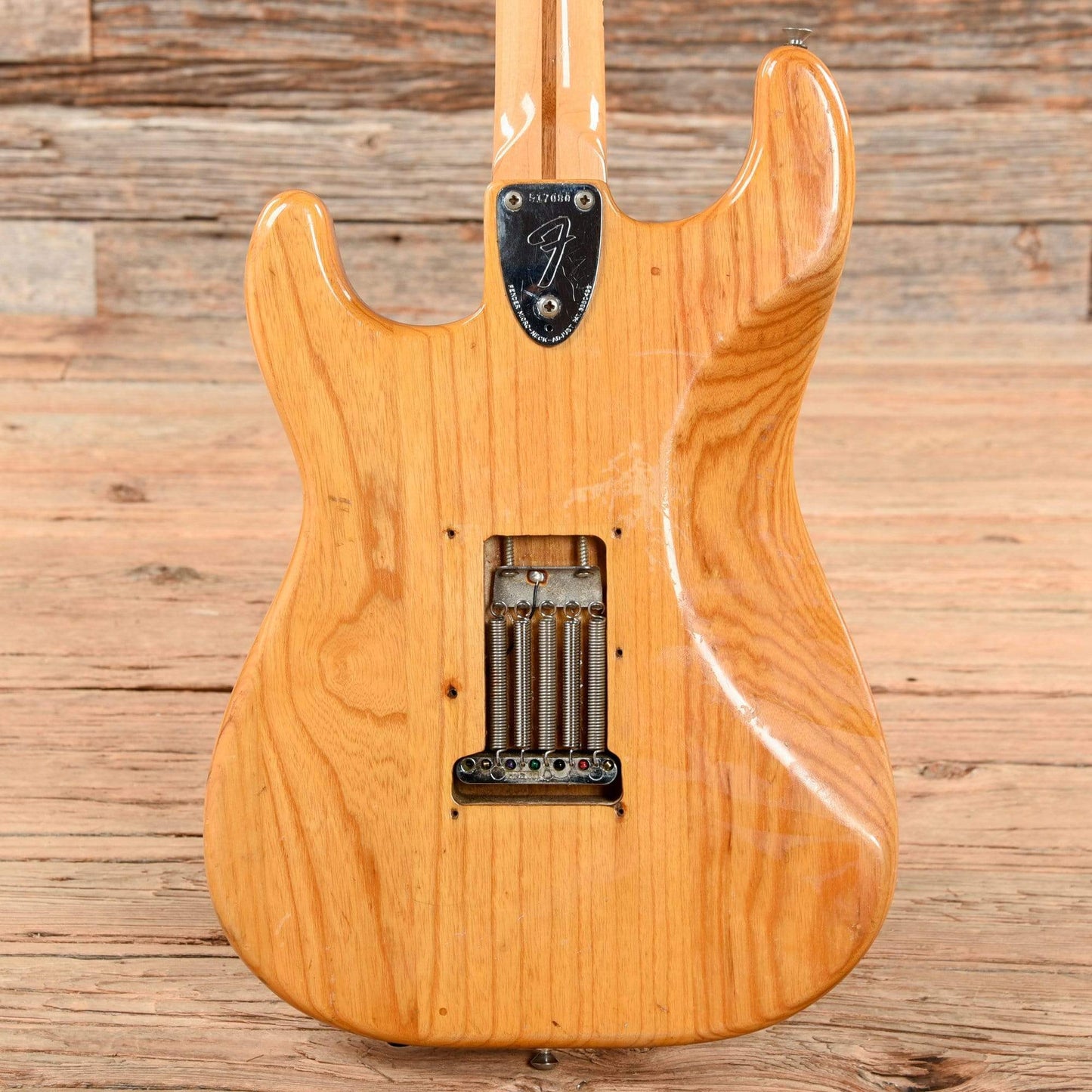 Fender Stratocaster Natural 1974 Electric Guitars / Solid Body