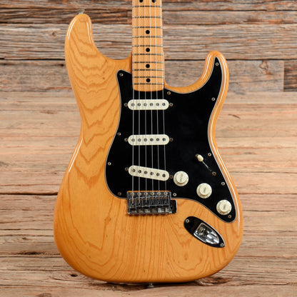 Fender Stratocaster Natural 1976 Electric Guitars / Solid Body