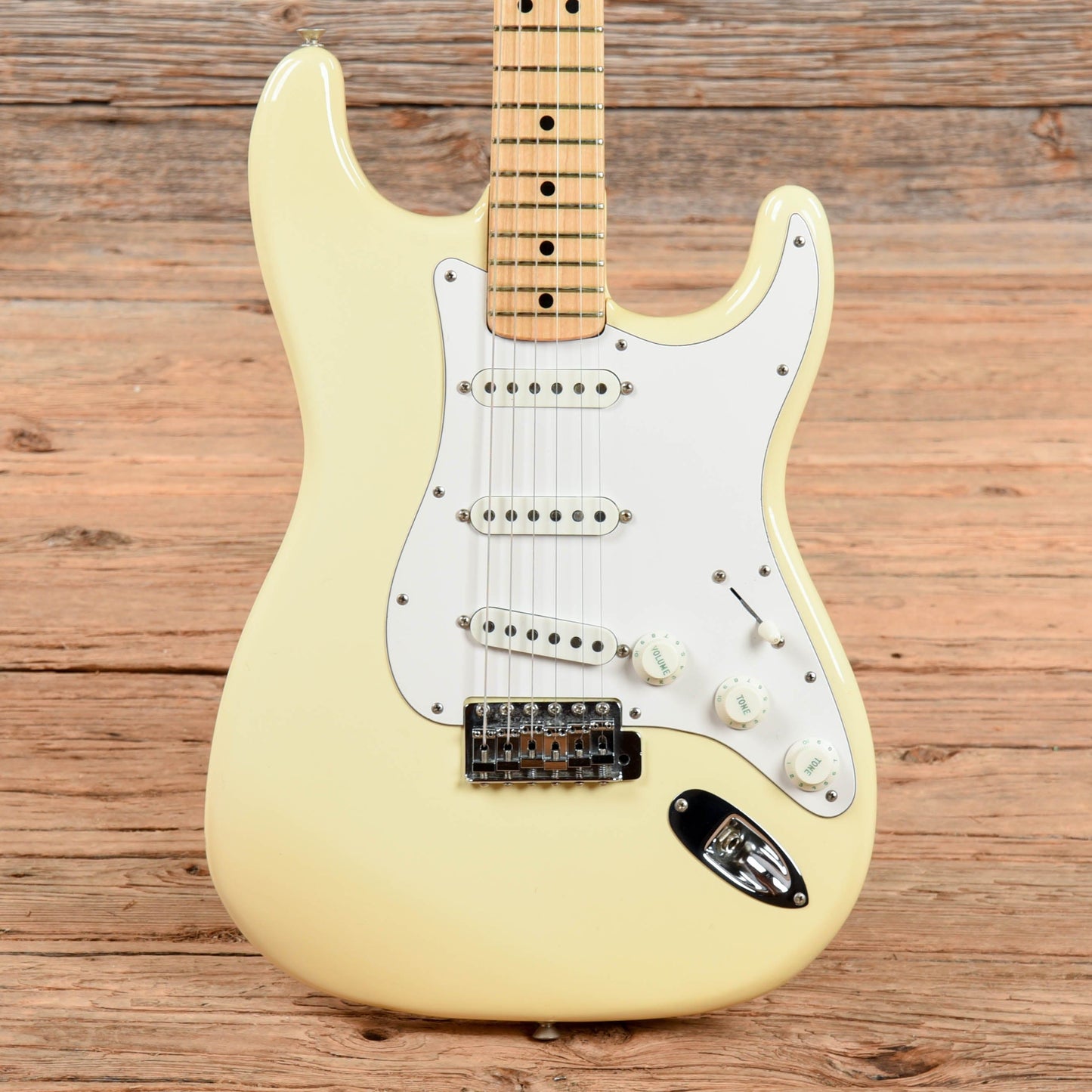 Fender Stratocaster Olympic White 1975 Electric Guitars / Solid Body