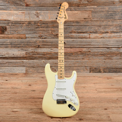 Fender Stratocaster Olympic White 1975 Electric Guitars / Solid Body