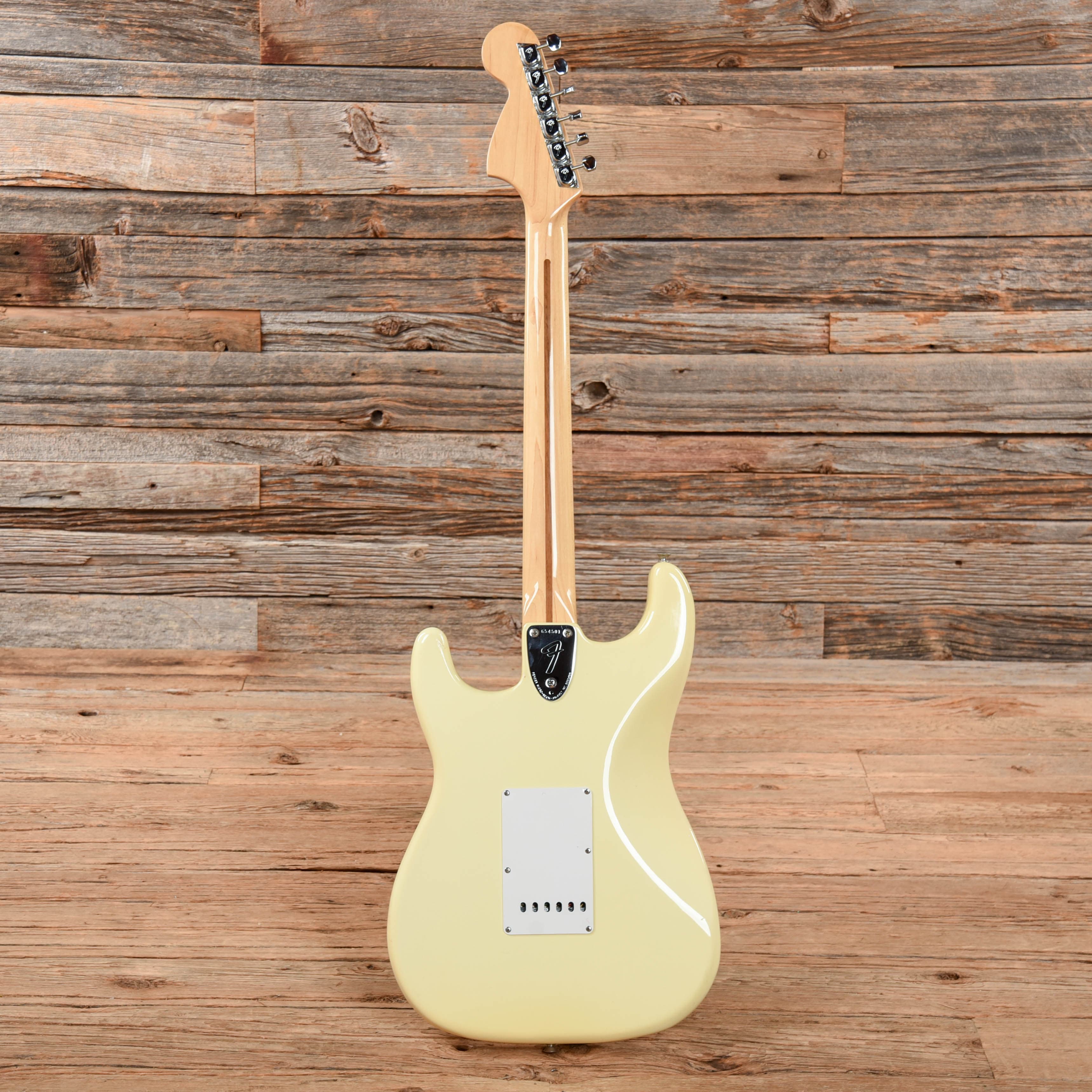 Fender Stratocaster Olympic White 1975 Electric Guitars / Solid Body