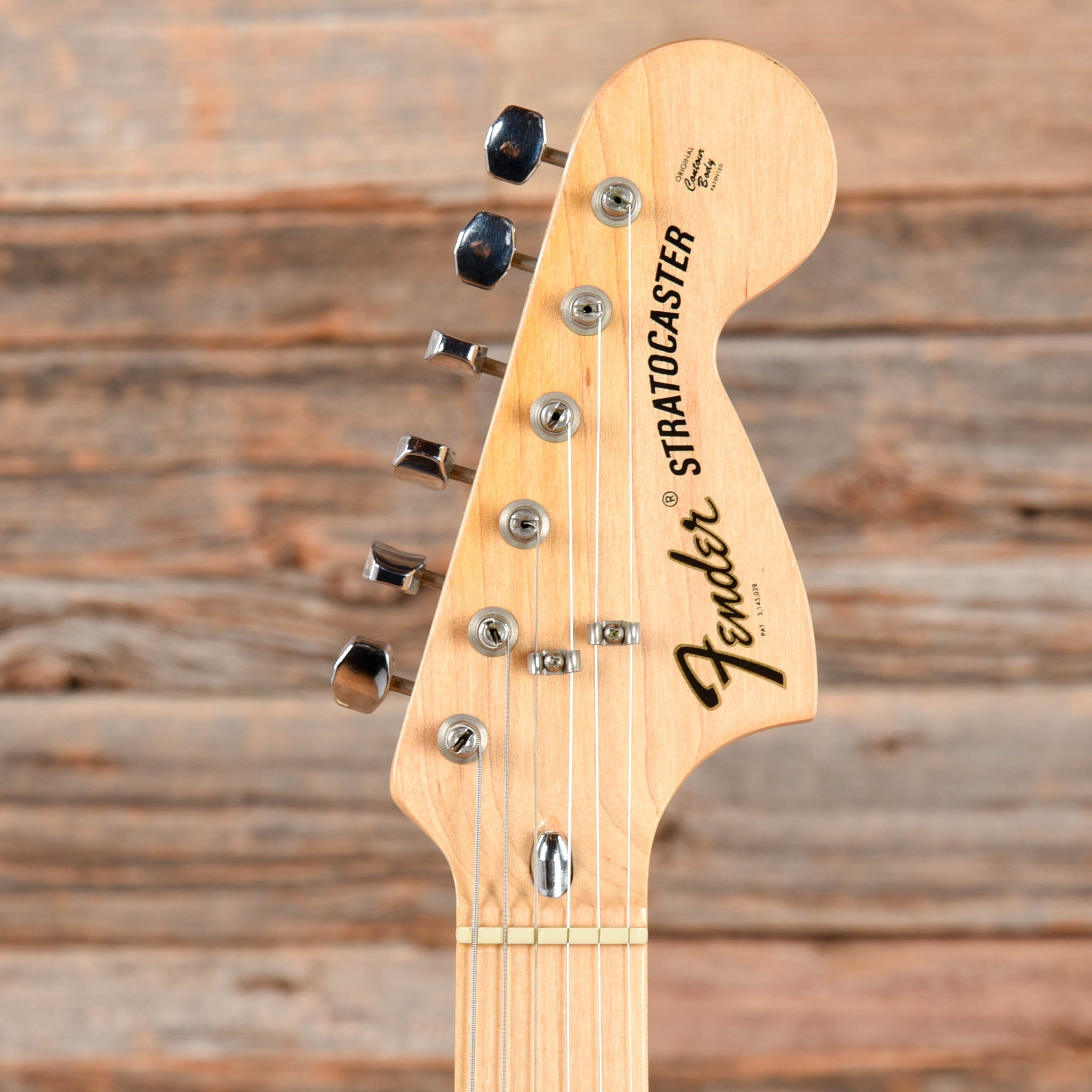 Fender Stratocaster Olympic White 1975 Electric Guitars / Solid Body