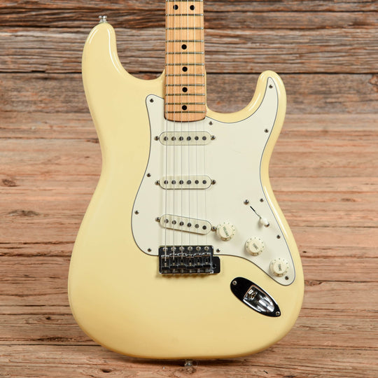 Fender Stratocaster Olympic White 1975 Electric Guitars / Solid Body