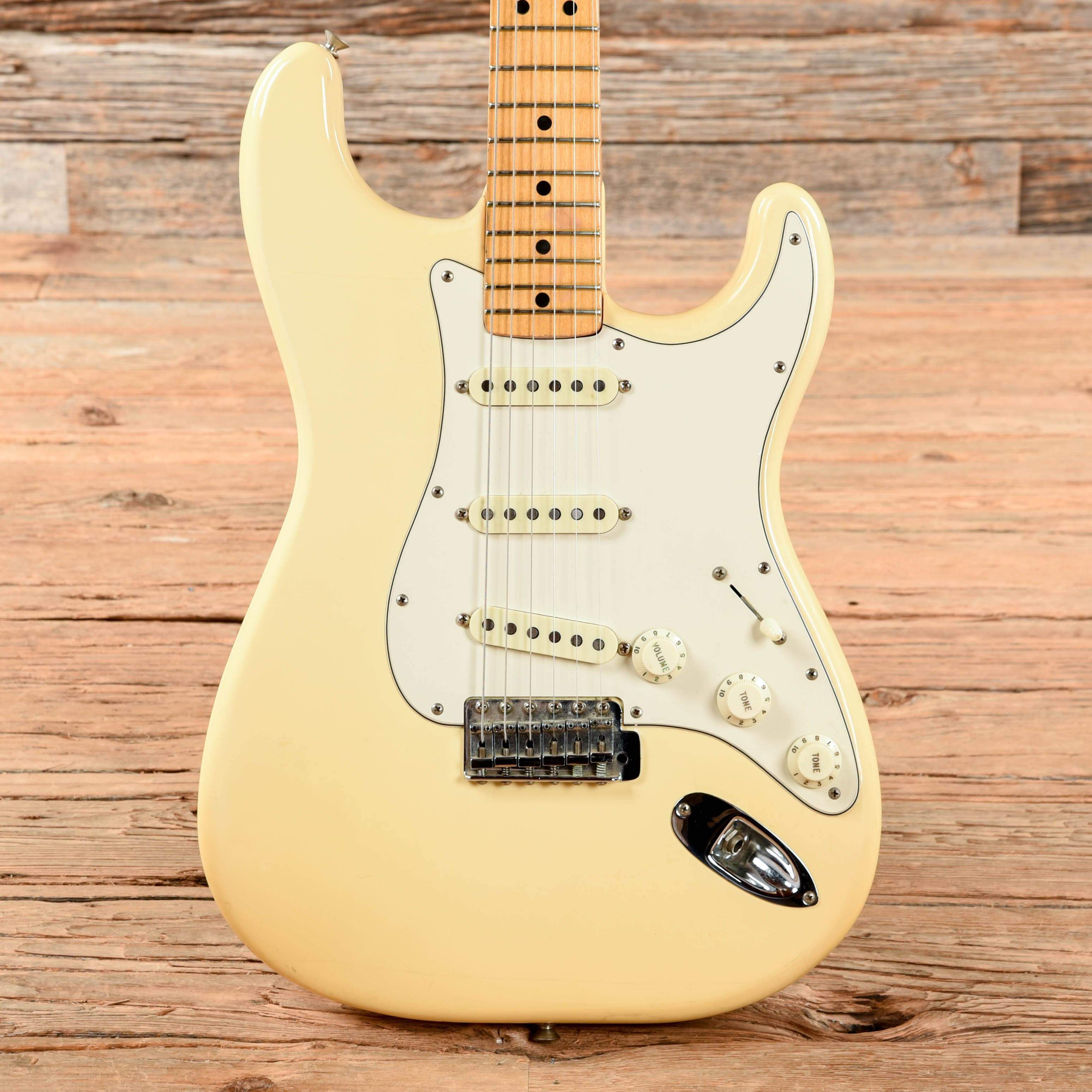 Fender Stratocaster Olympic White 1981 Electric Guitars / Solid Body
