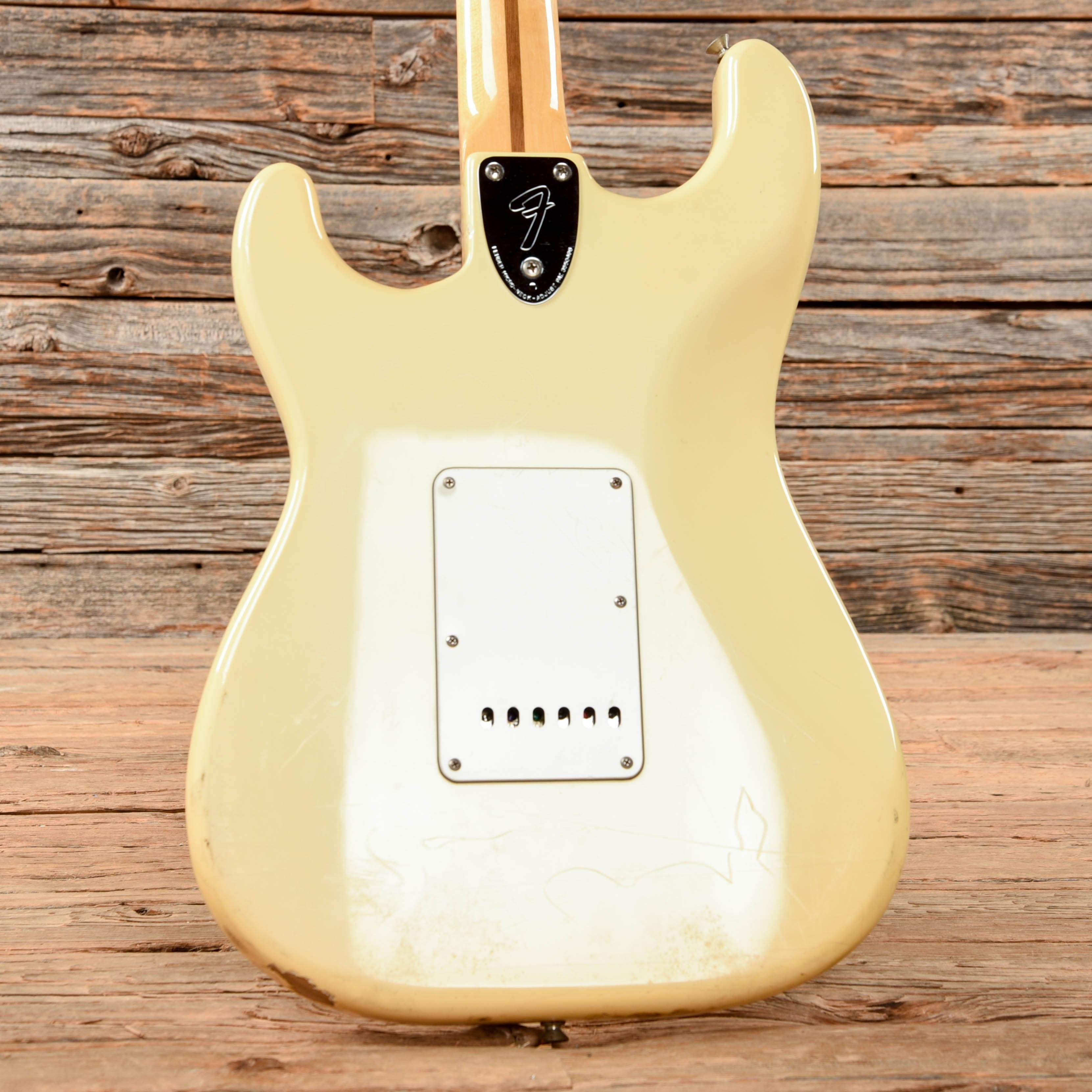 Fender Stratocaster Olympic White 1981 Electric Guitars / Solid Body