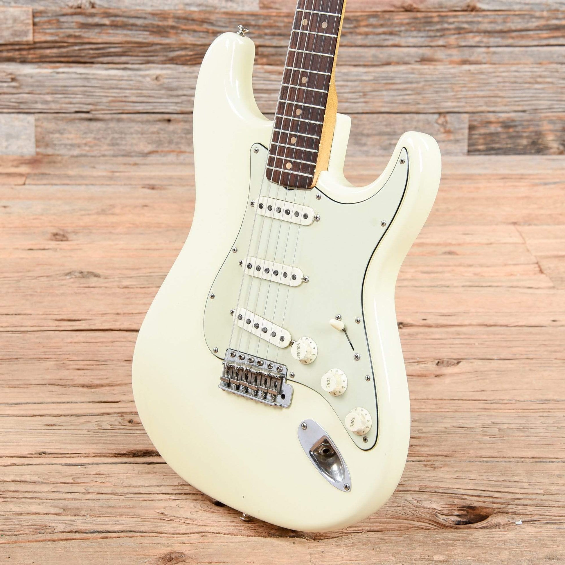 Fender Stratocaster Olympic White Refin 1964 Electric Guitars / Solid Body