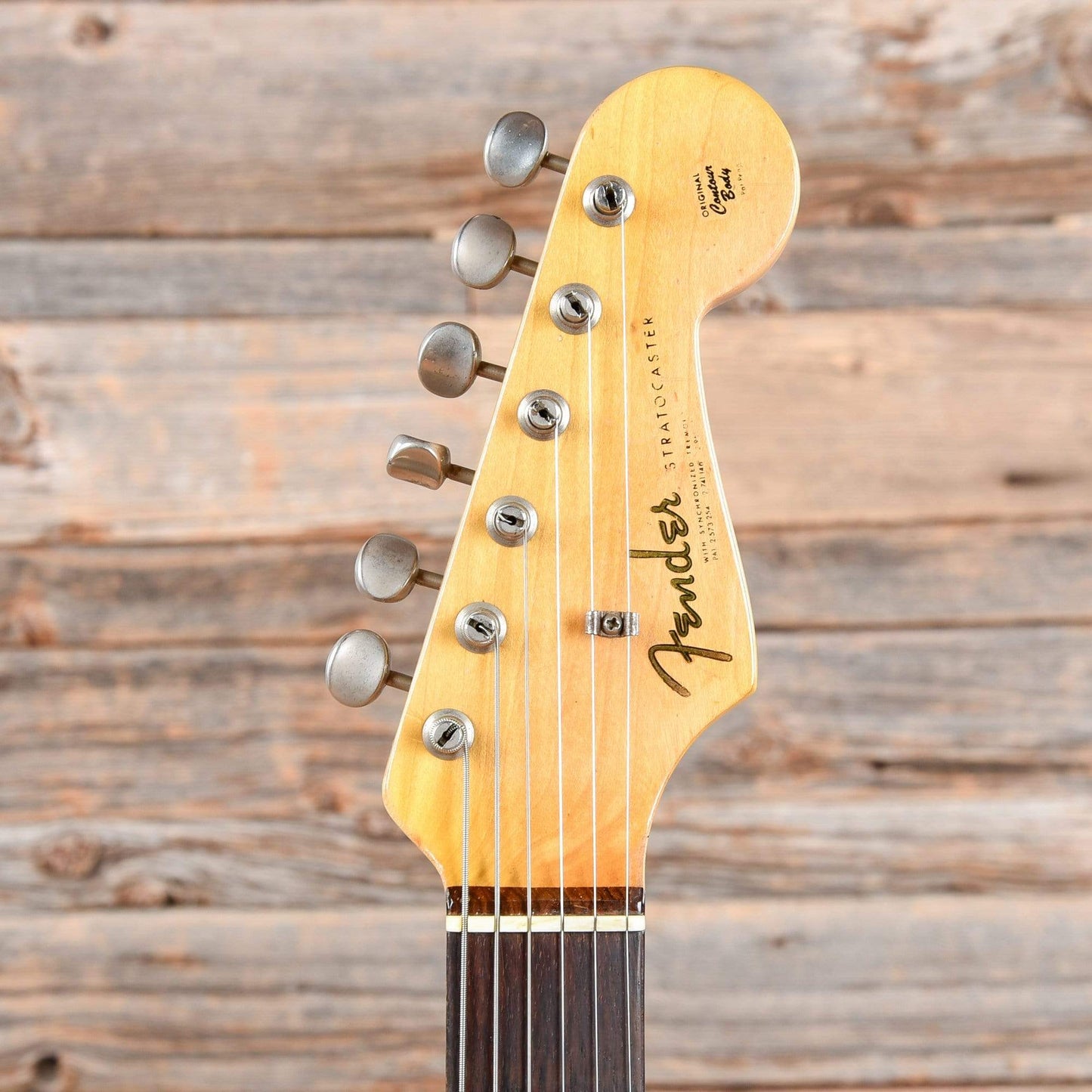 Fender Stratocaster Olympic White Refin 1964 Electric Guitars / Solid Body