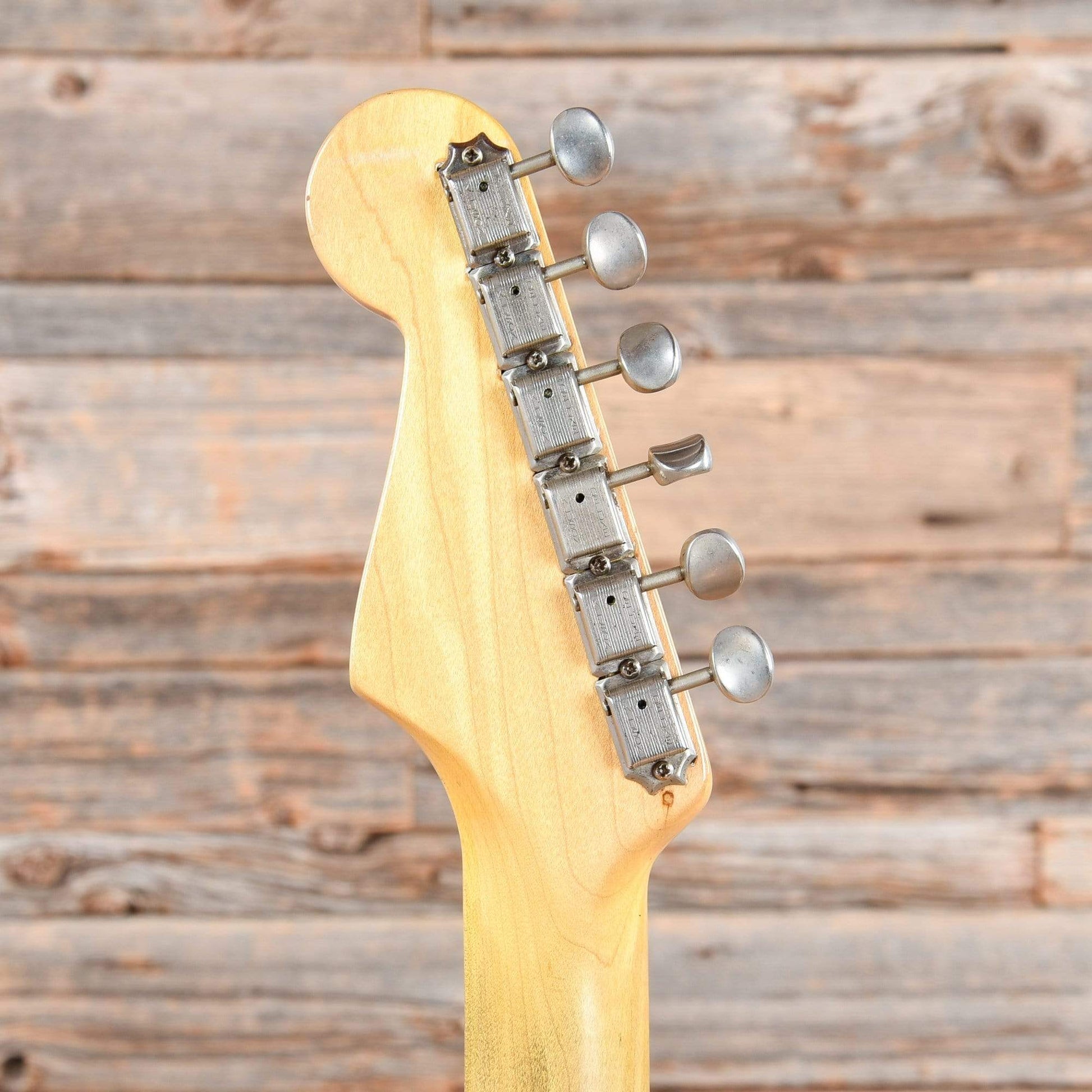 Fender Stratocaster Olympic White Refin 1964 Electric Guitars / Solid Body