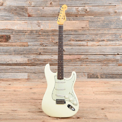 Fender Stratocaster Olympic White Refin 1964 Electric Guitars / Solid Body