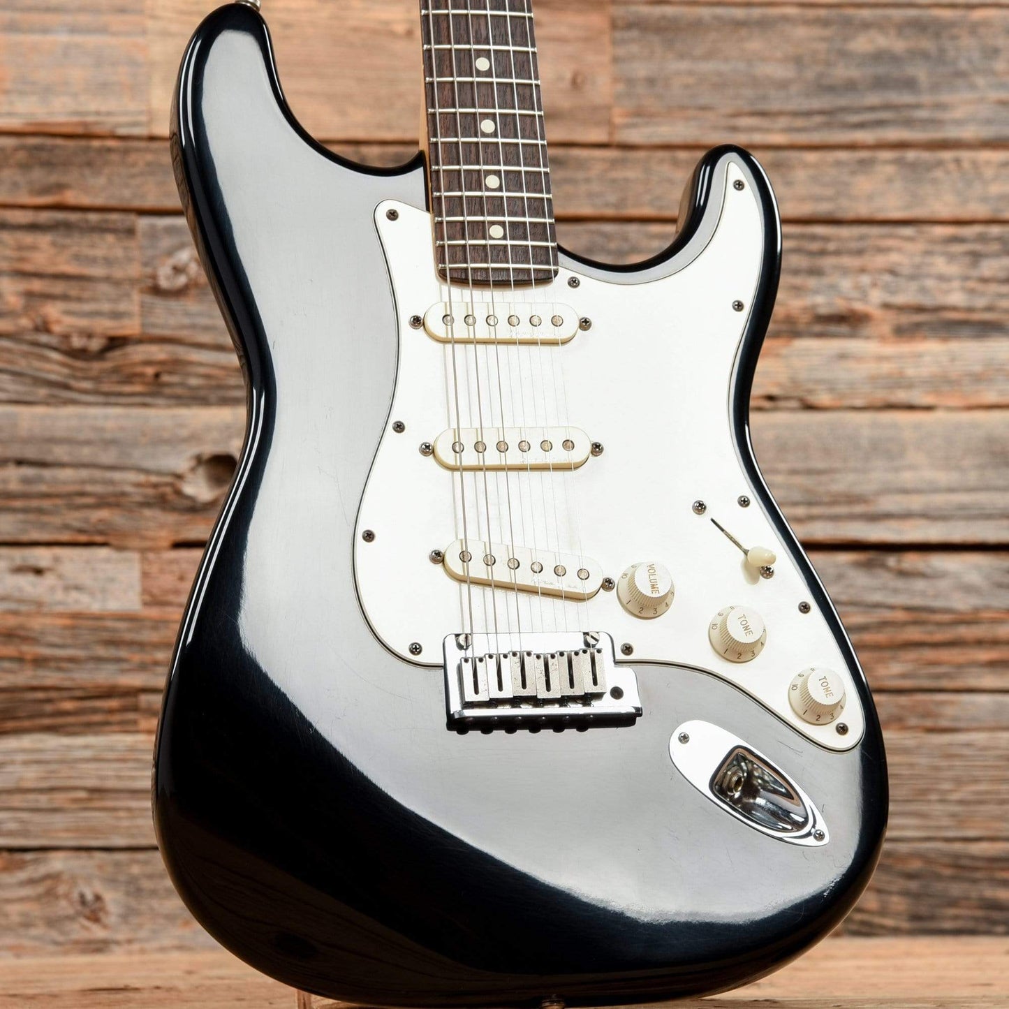 Fender Stratocaster Plus Black 1995 Electric Guitars / Solid Body