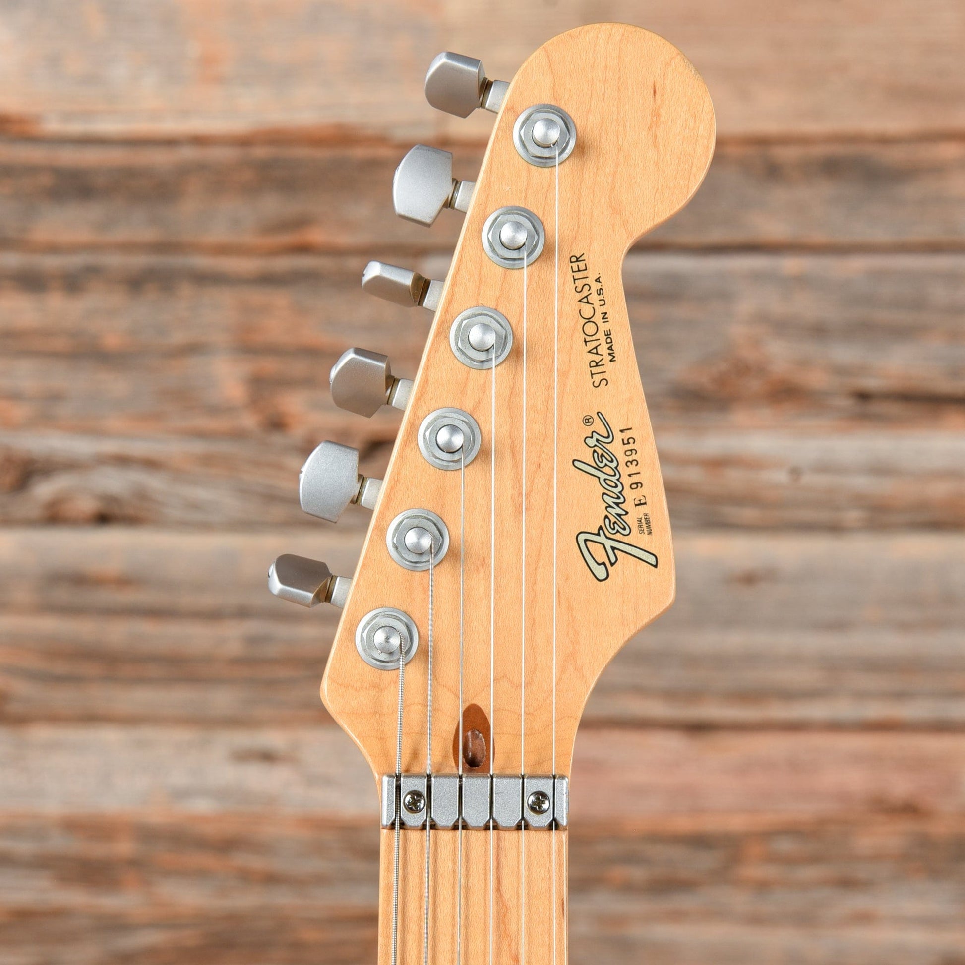 Fender Stratocaster Plus Deluxe Bahama Green 1989 Electric Guitars / Solid Body