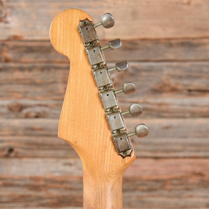 Fender Stratocaster Sonic Blue J. Black Refin 1963 Electric Guitars / Solid Body