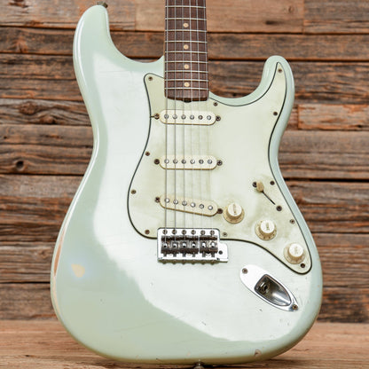 Fender Stratocaster Sonic Blue J. Black Refin 1963 Electric Guitars / Solid Body