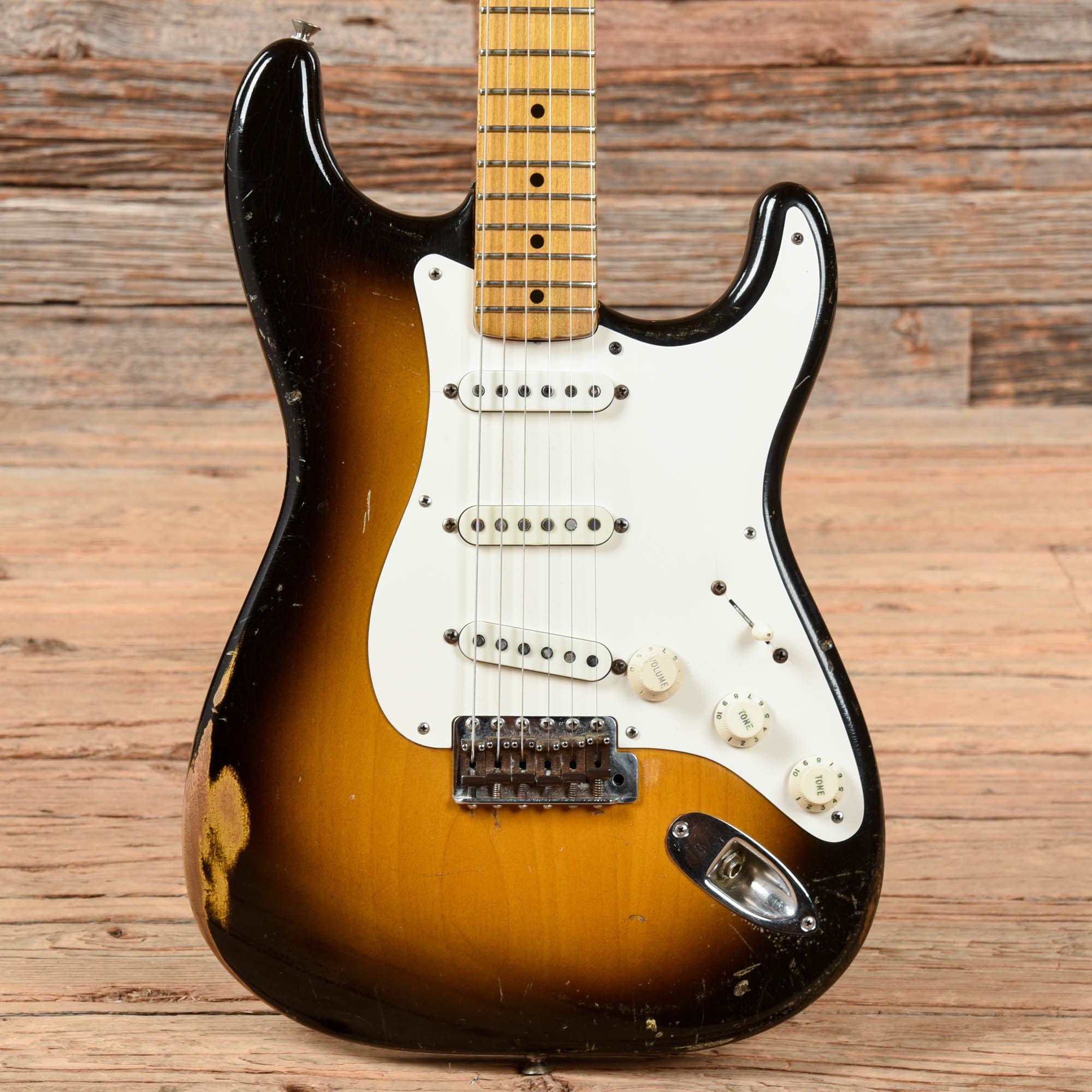 Fender Stratocaster Sunburst 1957 Electric Guitars / Solid Body