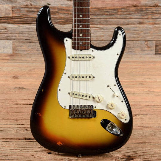 Fender Stratocaster Sunburst 1966 Electric Guitars / Solid Body