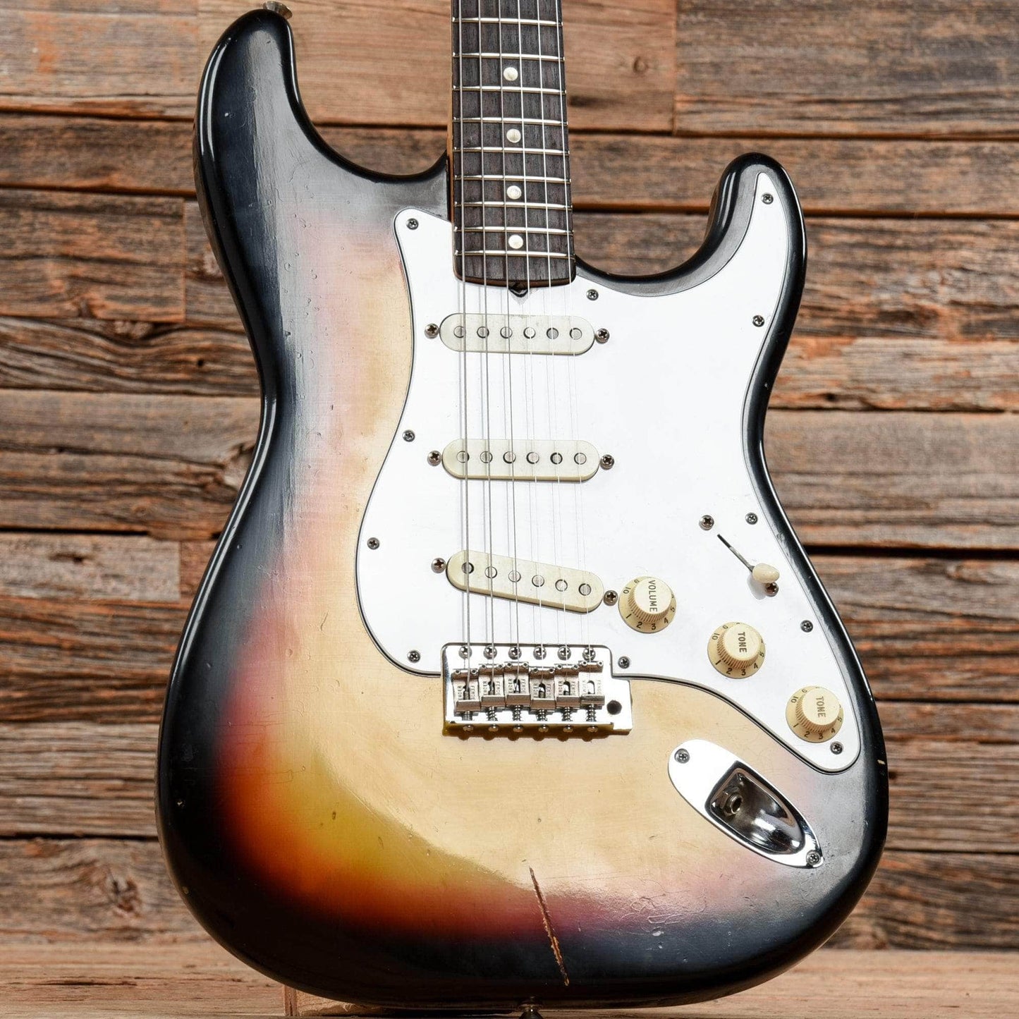 Fender Stratocaster Sunburst 1966 Electric Guitars / Solid Body