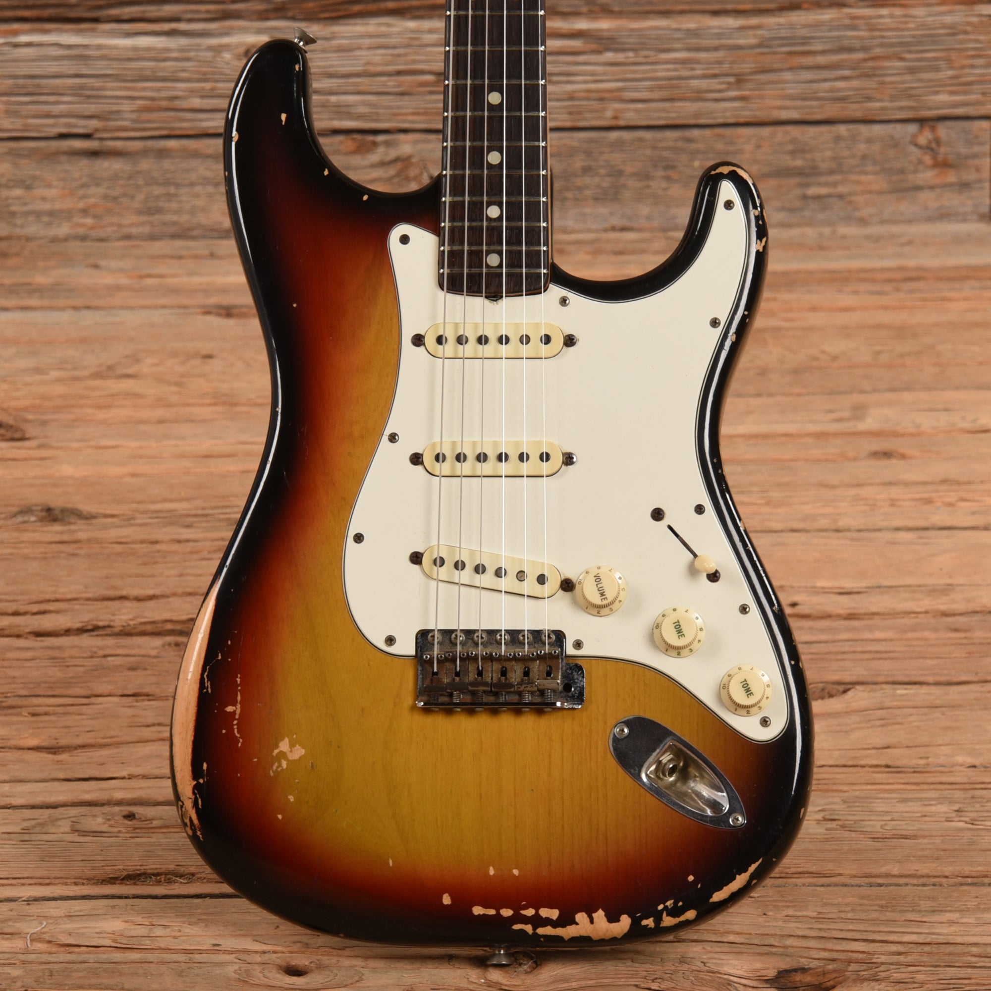 Fender Stratocaster Sunburst 1971 Electric Guitars / Solid Body