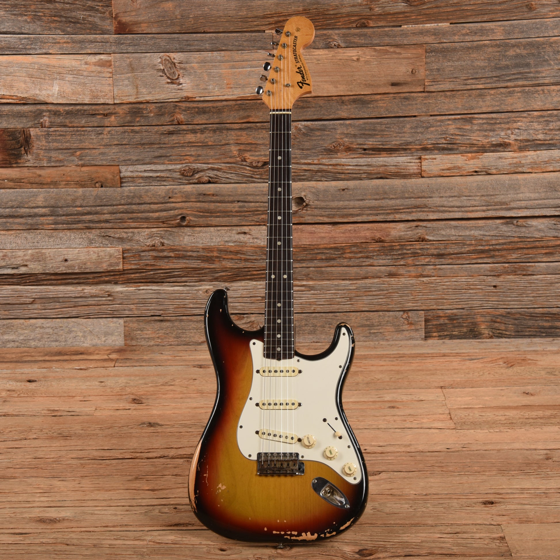 Fender Stratocaster Sunburst 1971 Electric Guitars / Solid Body