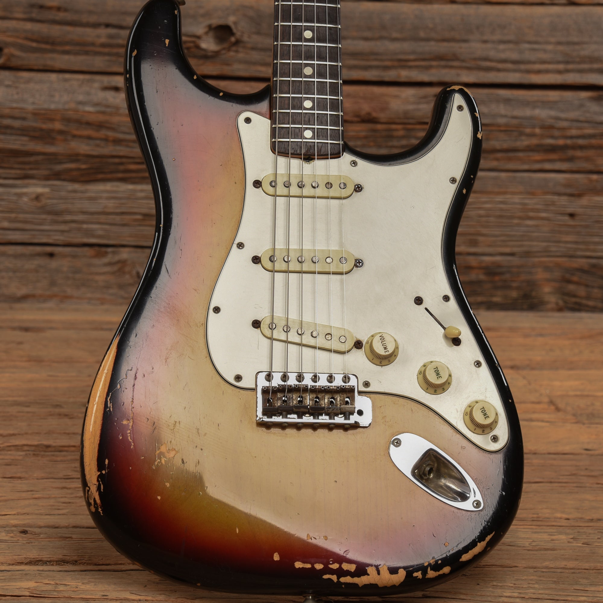 Fender Stratocaster Sunburst 1971 Electric Guitars / Solid Body