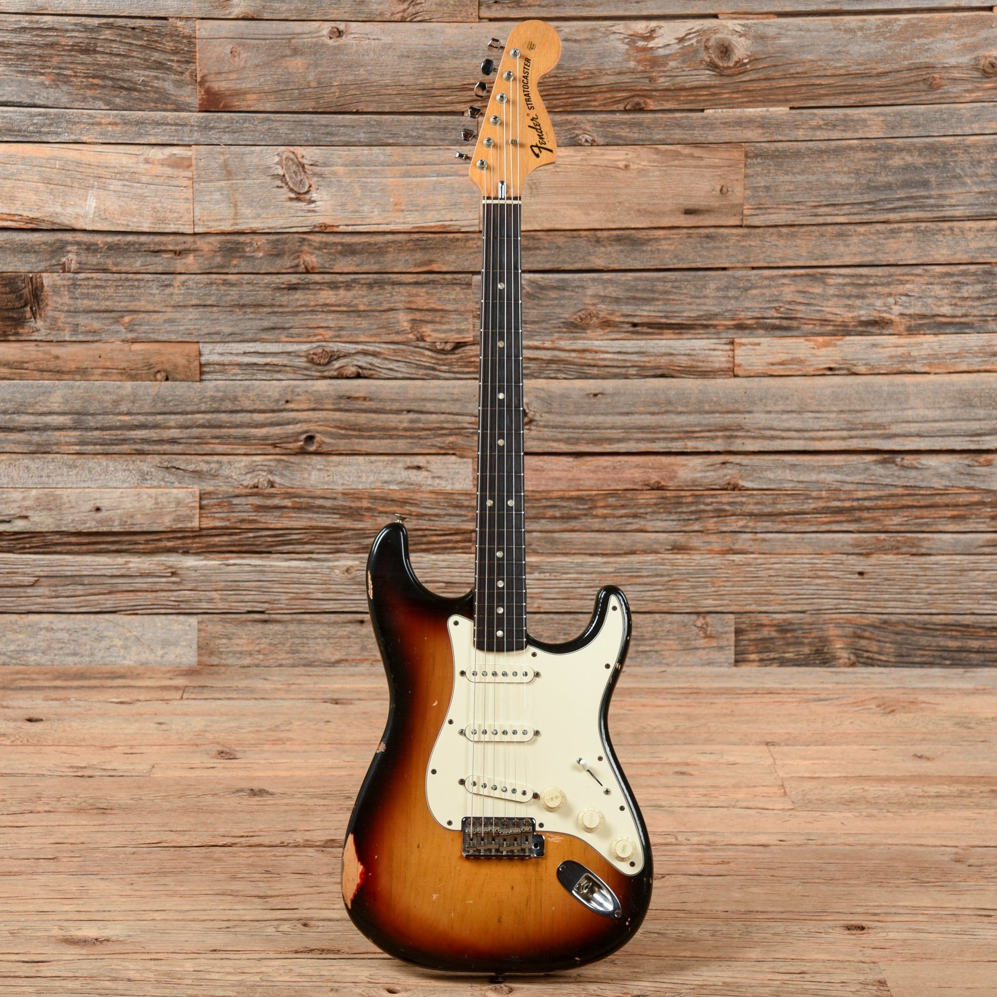 Fender Stratocaster Sunburst 1972 Electric Guitars / Solid Body