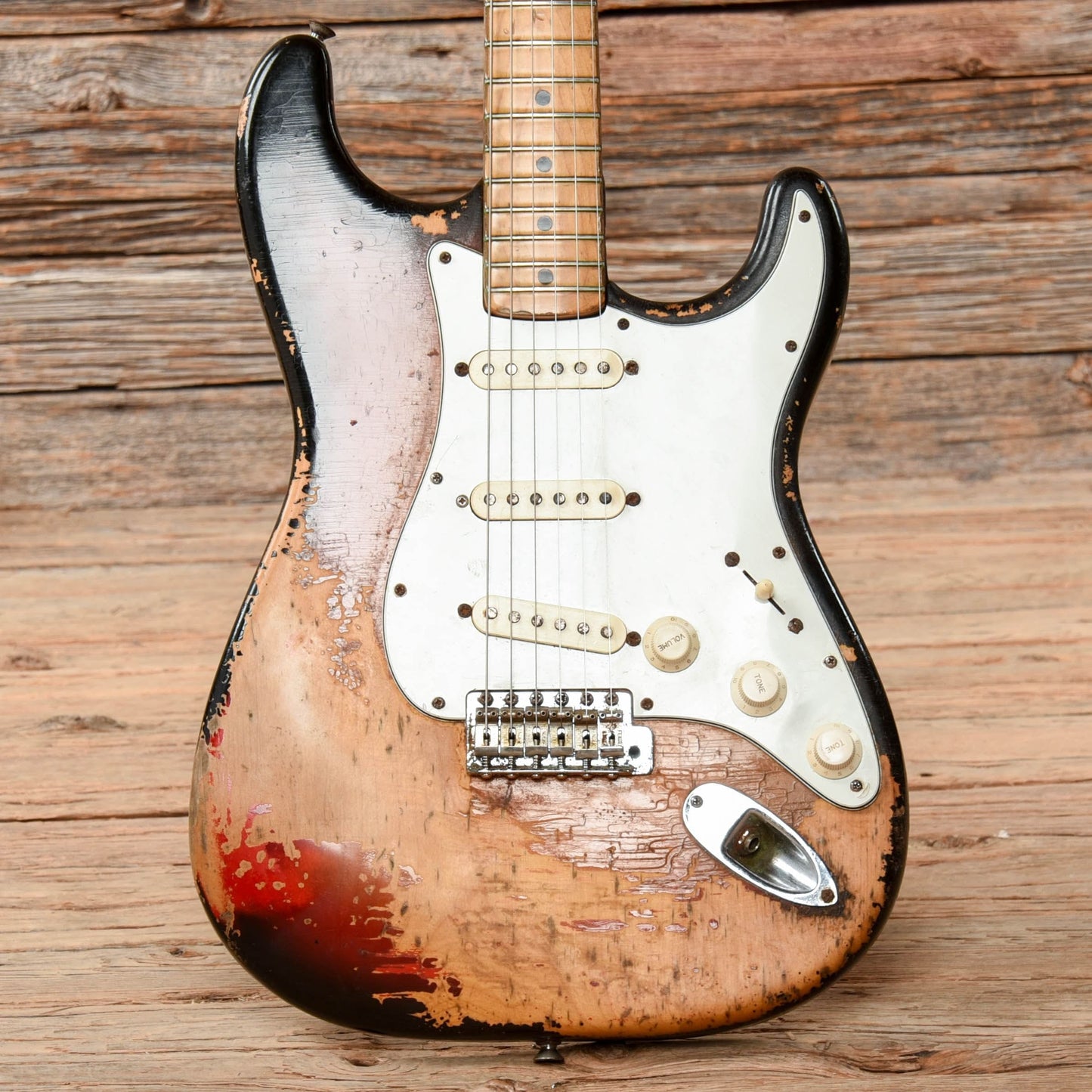 Fender Stratocaster Sunburst 1973 Electric Guitars / Solid Body