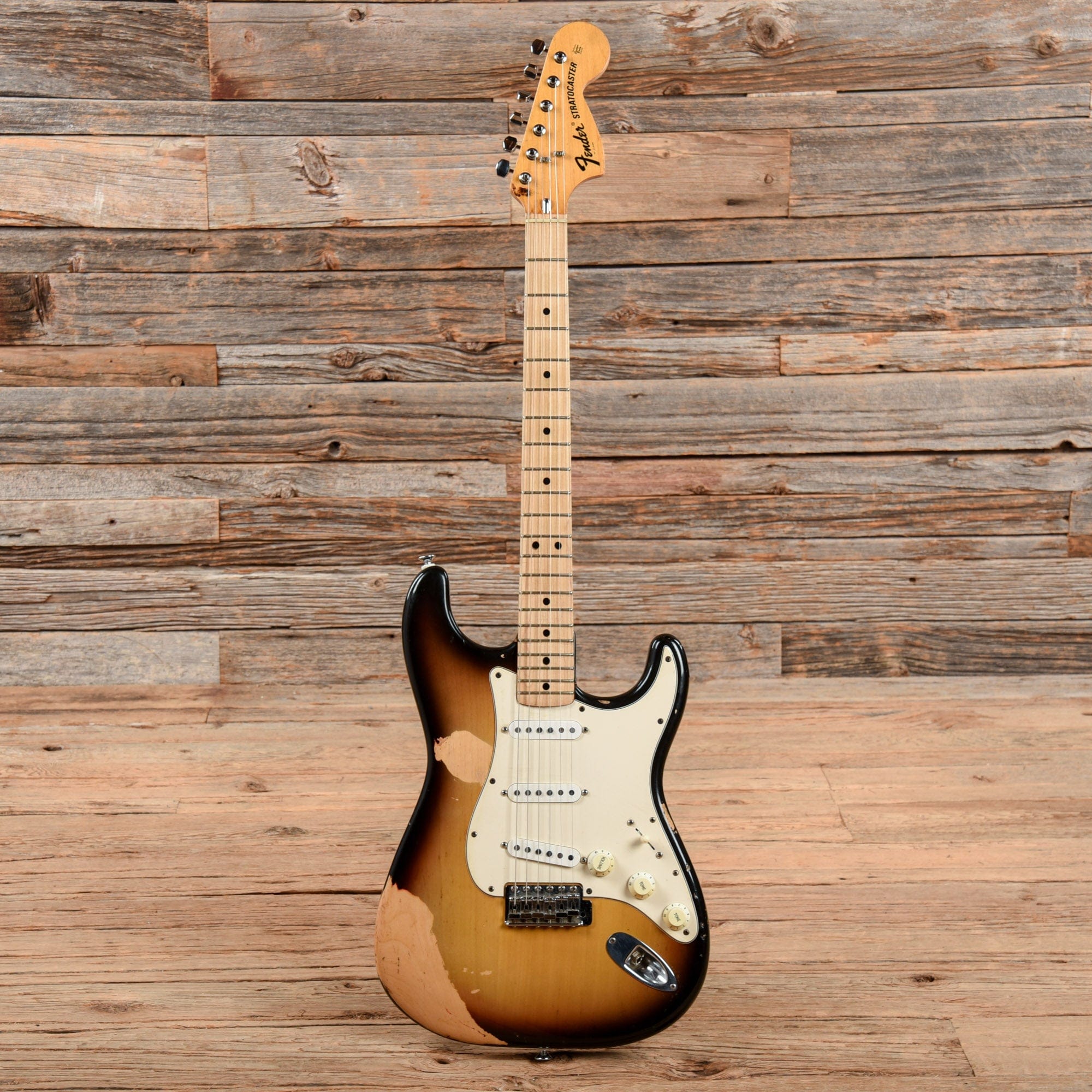 Fender Stratocaster Sunburst 1974 Electric Guitars / Solid Body