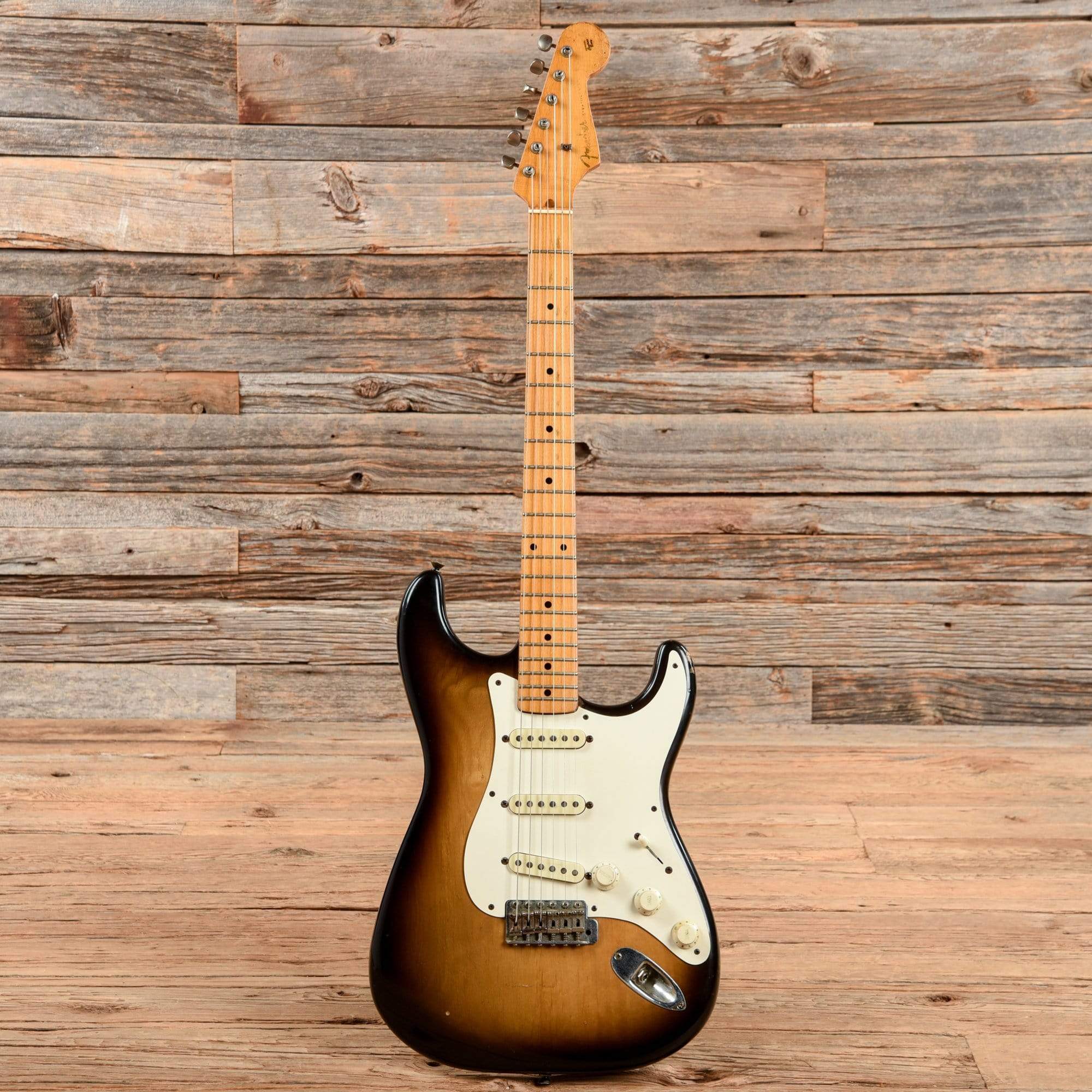 Fender Stratocaster Sunburst Refin 1959 Electric Guitars / Solid Body