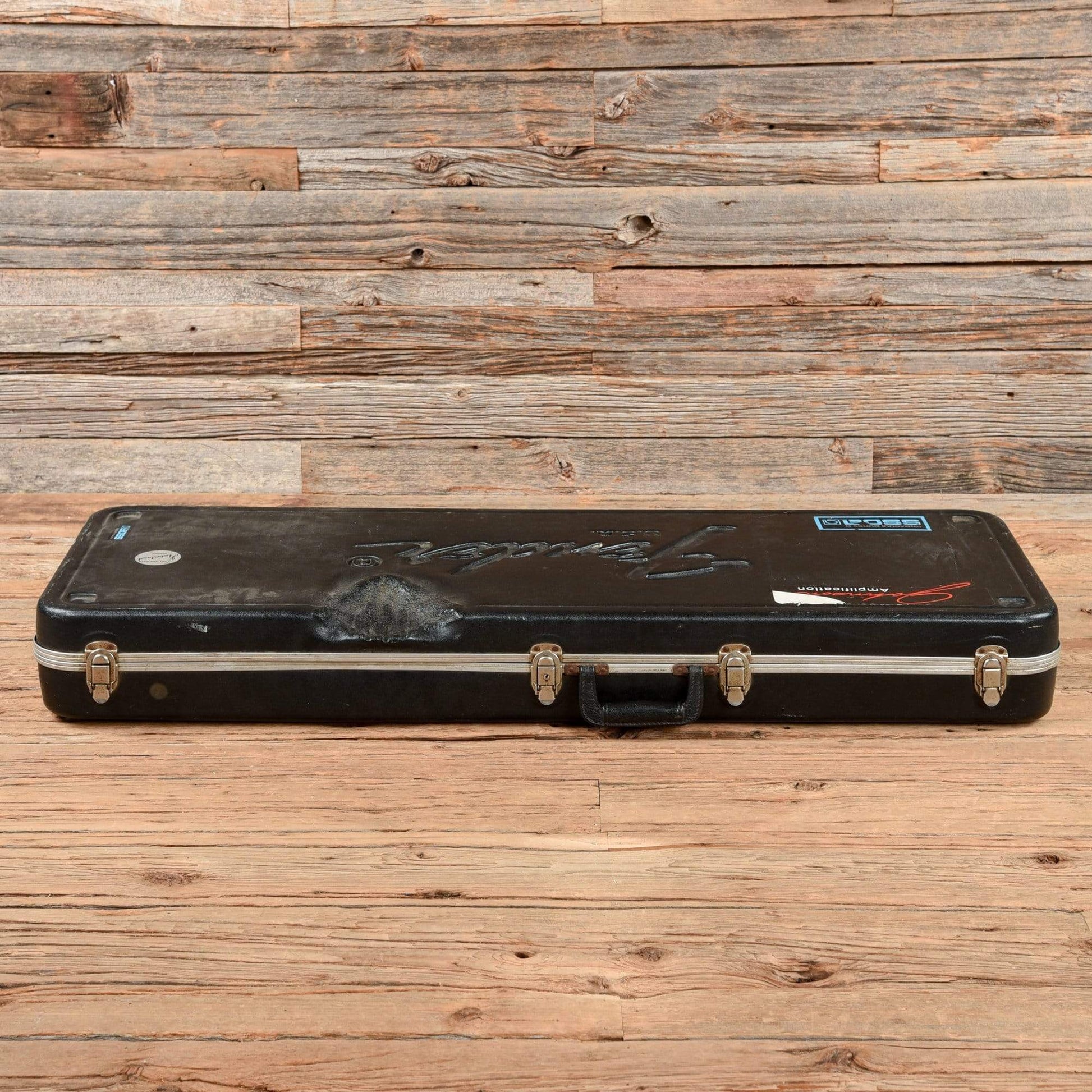 Fender Stratocaster Transparent Red 1981 Electric Guitars / Solid Body