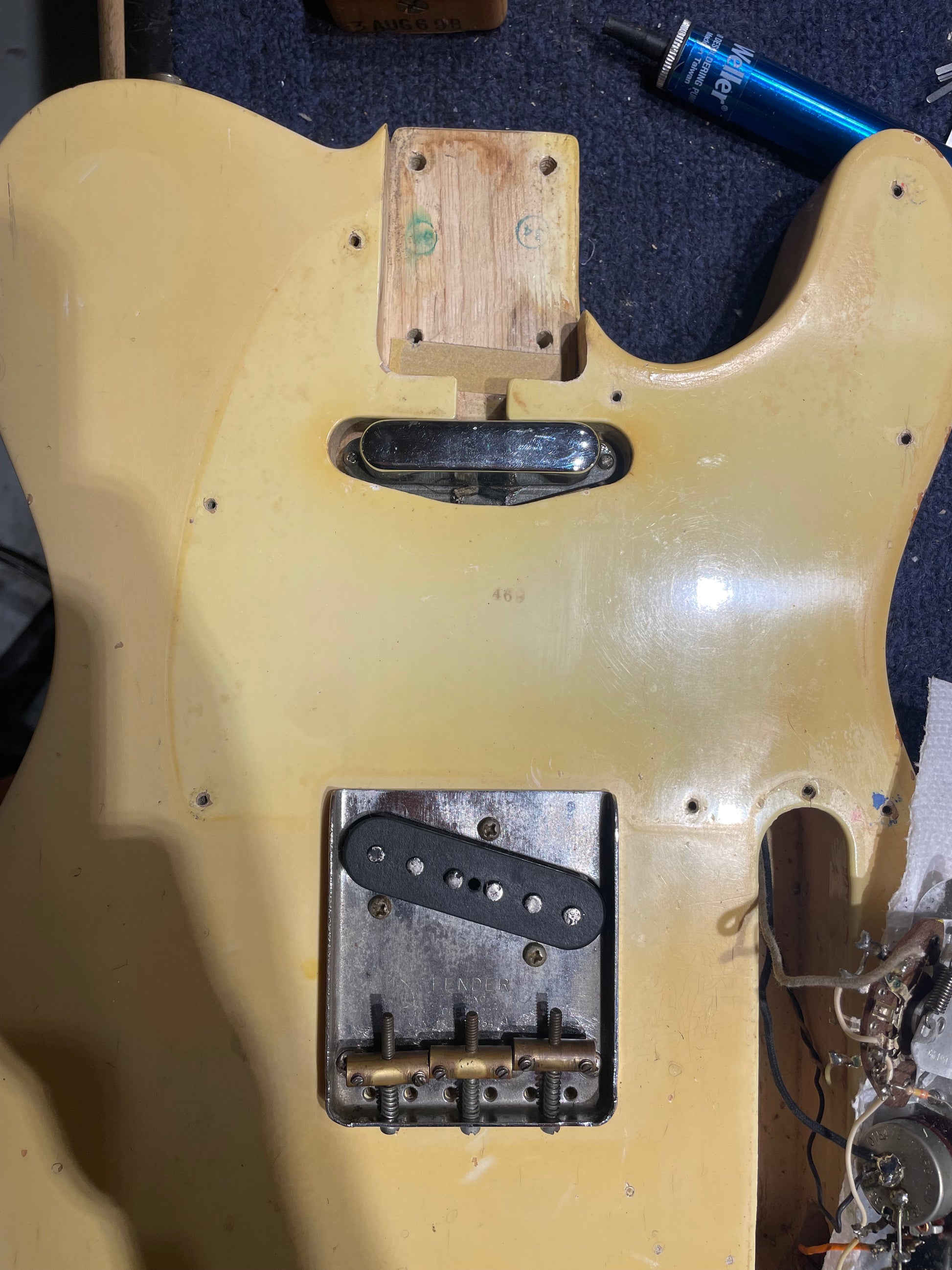 Fender Telecaster Blonde 1969 Electric Guitars / Solid Body