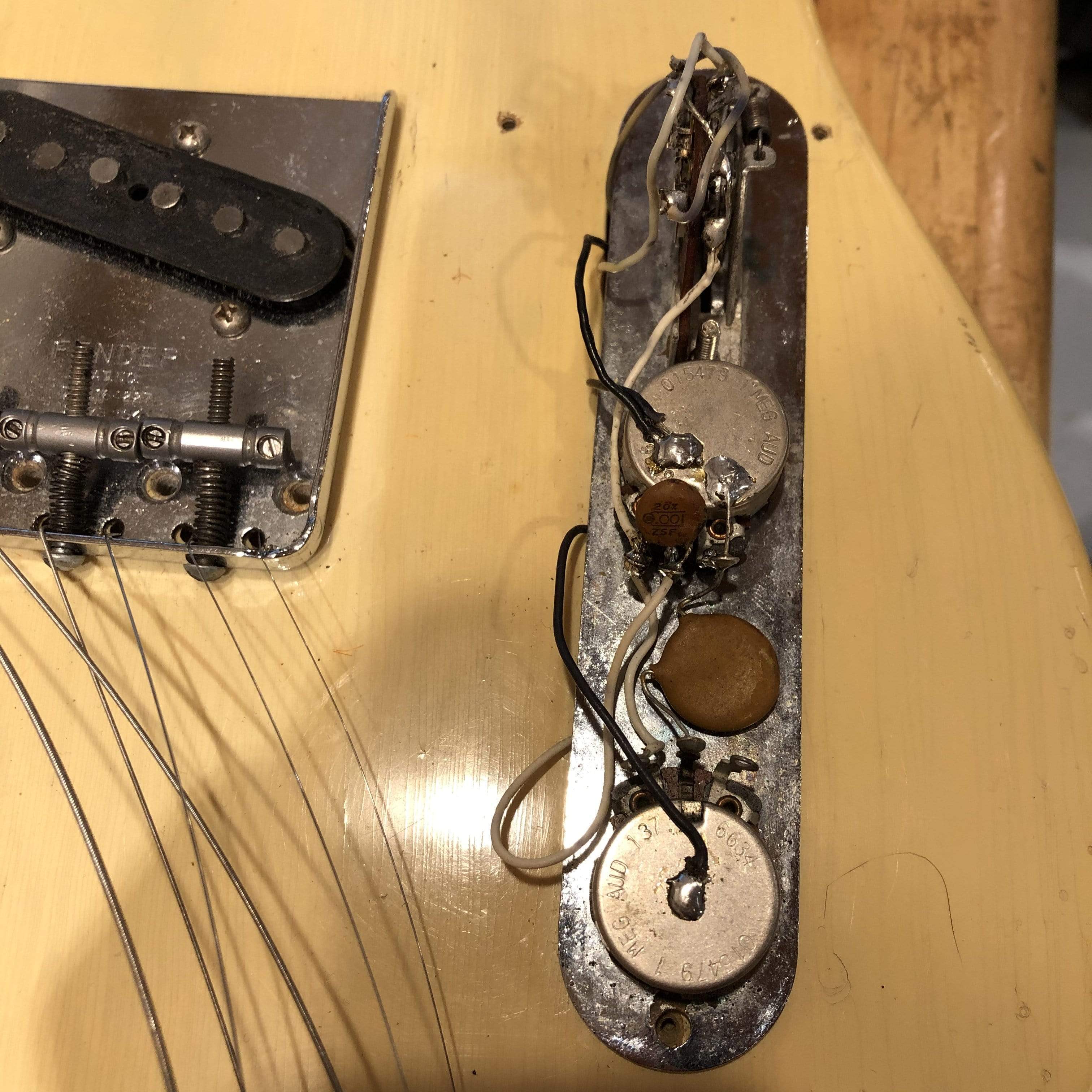 Fender Telecaster Blonde 1971 Electric Guitars / Solid Body