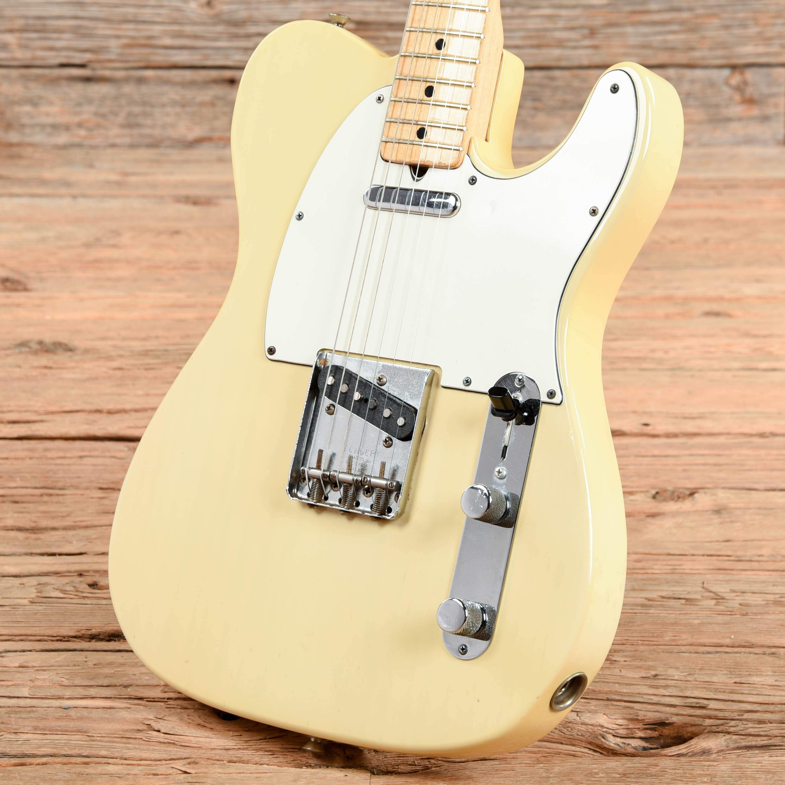 ギター Fender Telecaster Fender Telecaster Blonde 1971 – Chicago Music Exchange