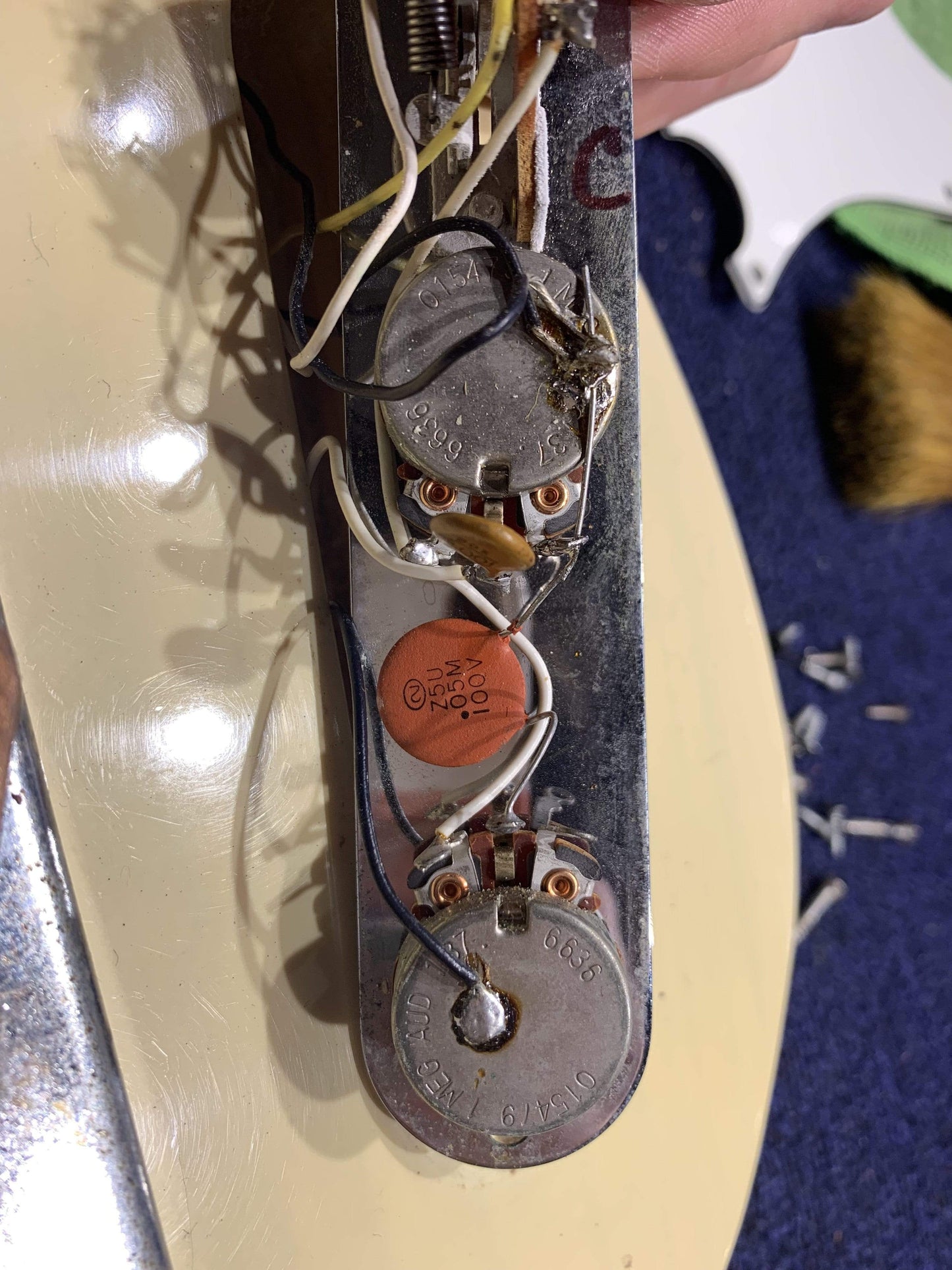 Fender Telecaster Blonde 1971 Electric Guitars / Solid Body