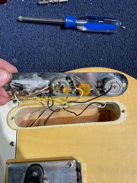 Fender Telecaster Blonde 1974 Electric Guitars / Solid Body