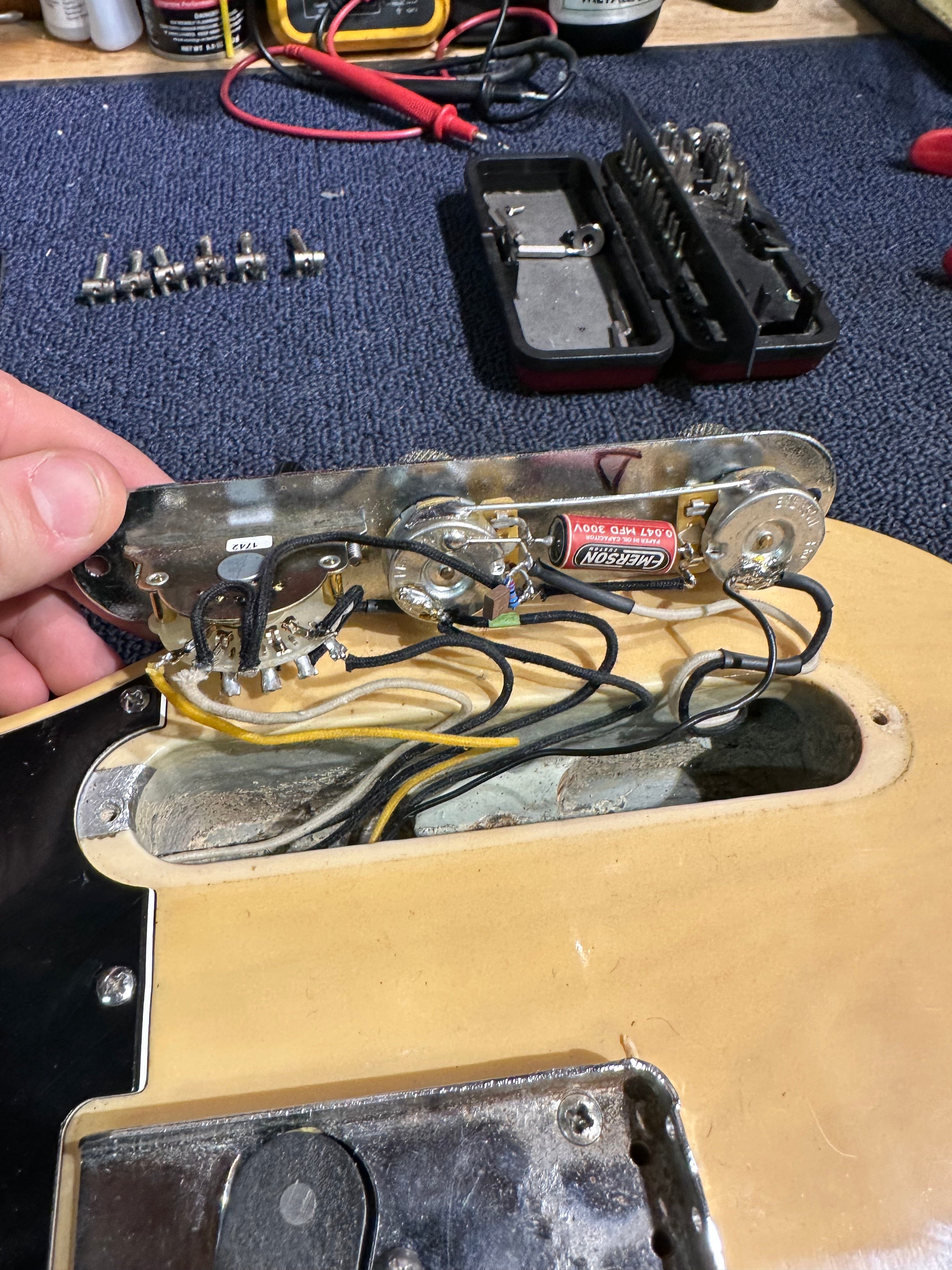 Fender Telecaster Blonde 1982 Electric Guitars / Solid Body