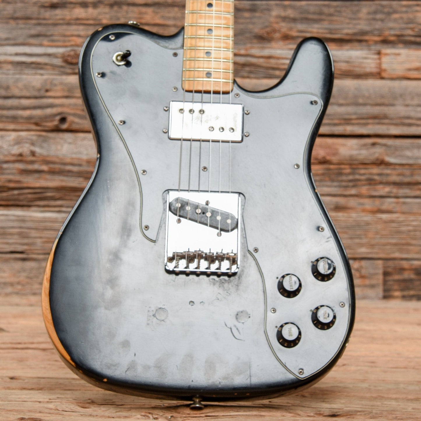 Fender Telecaster Custom Black 1978 Electric Guitars / Solid Body