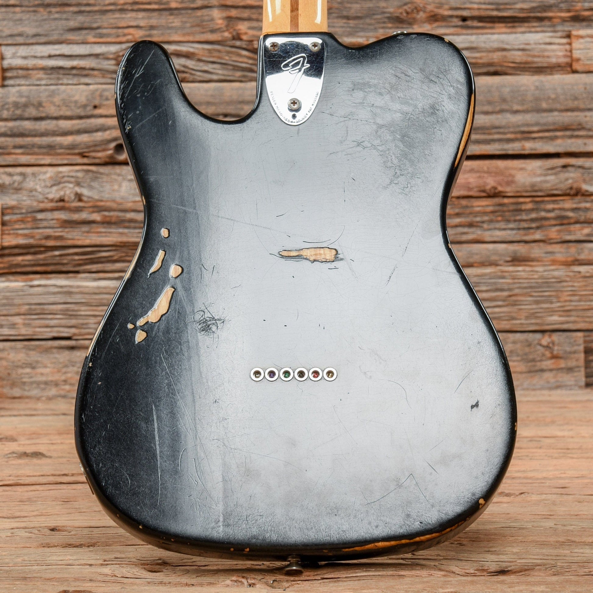 Fender Telecaster Custom Black 1978 Electric Guitars / Solid Body