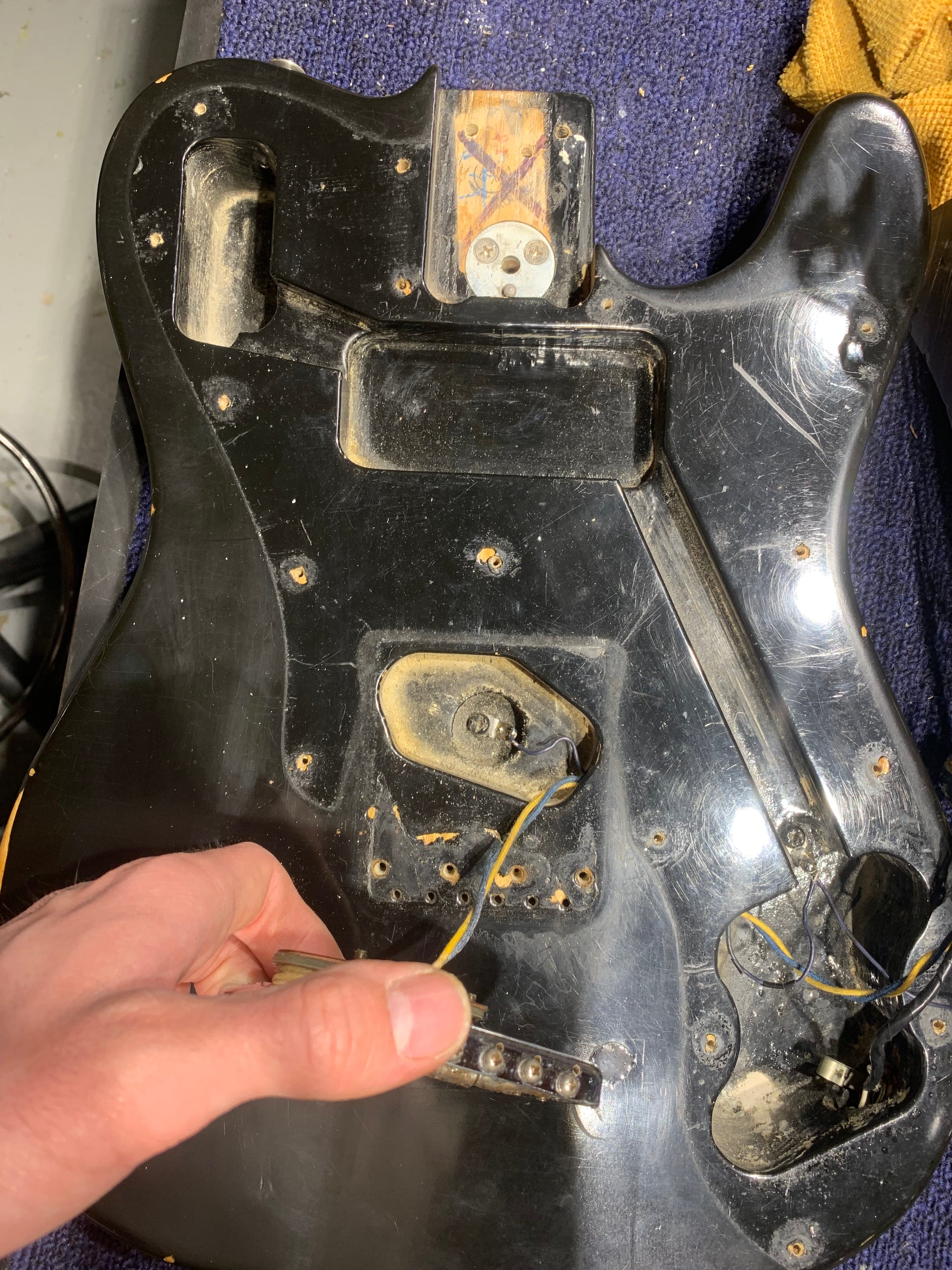 Fender Telecaster Custom Black 1978 Electric Guitars / Solid Body