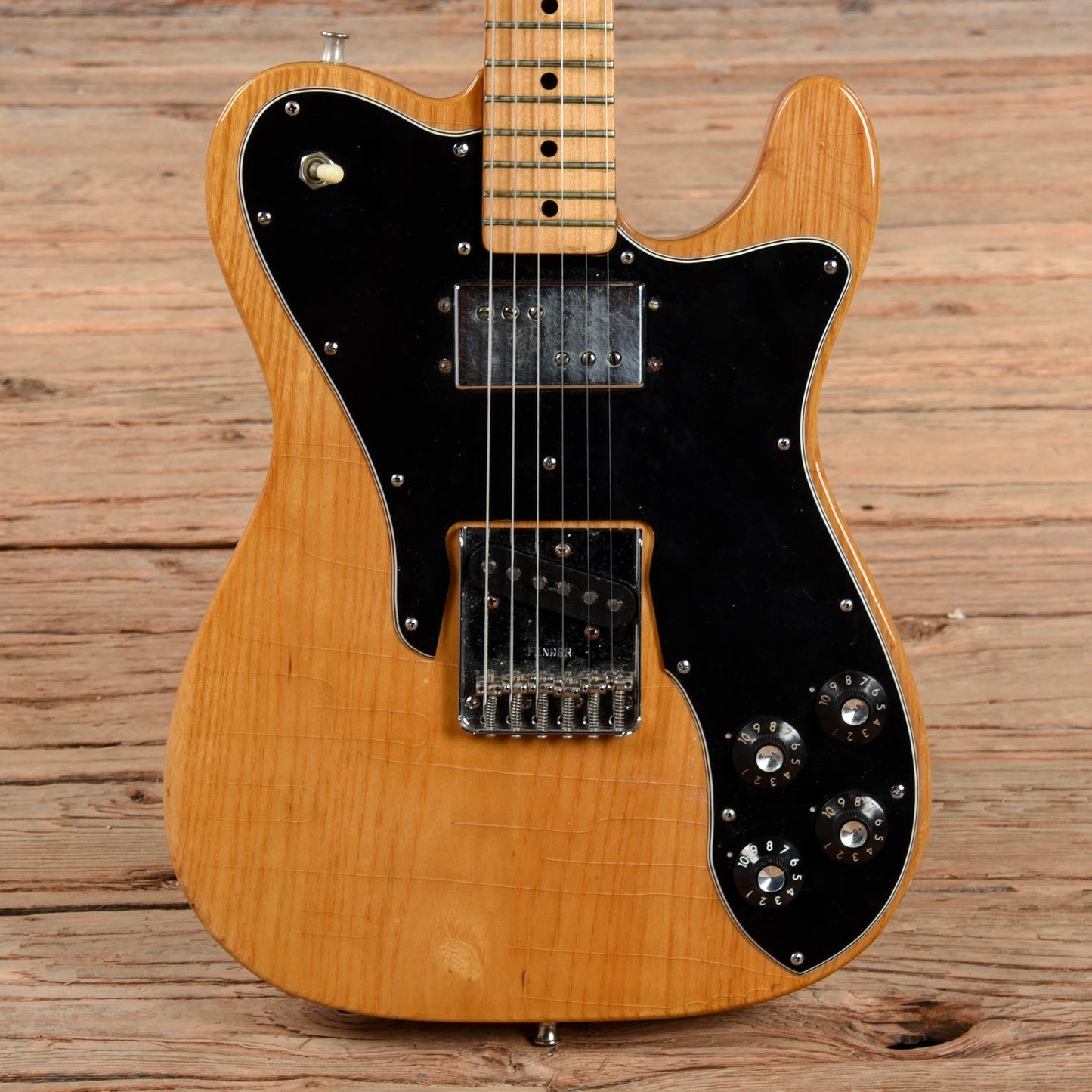 Fender Telecaster Custom Natural 1977 Electric Guitars / Solid Body