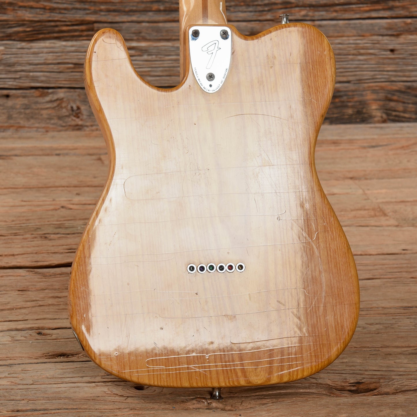 Fender Telecaster Custom Natural 1977 Electric Guitars / Solid Body