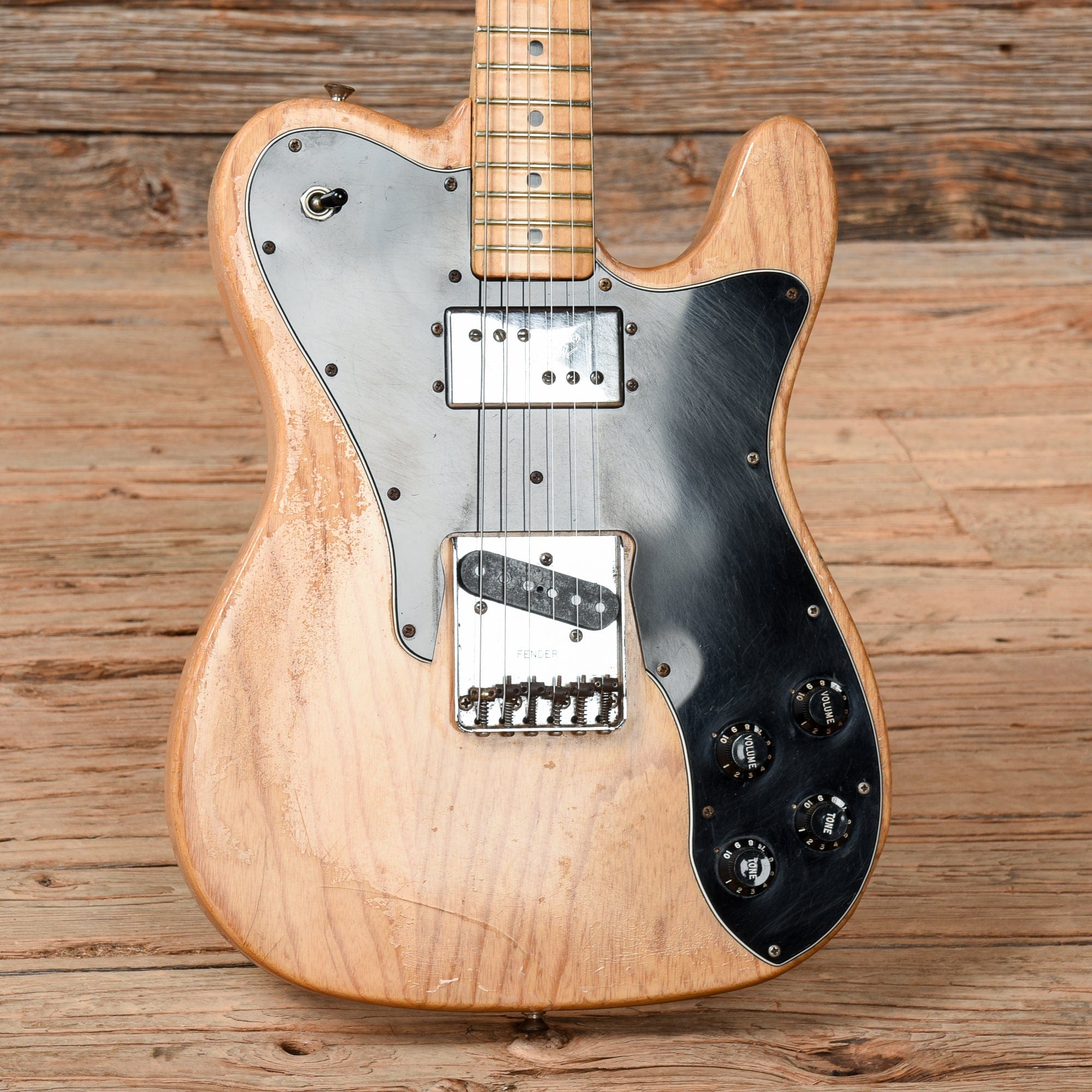 Fender Telecaster Custom Natural 1979 Electric Guitars / Solid Body