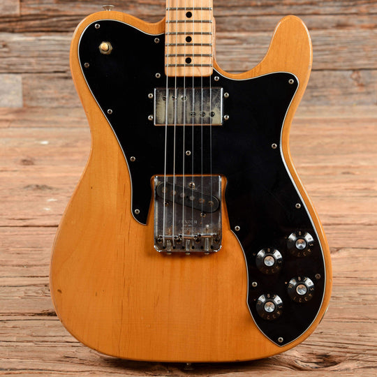 Fender Telecaster Custom Natural Refin 1974 Electric Guitars / Solid Body