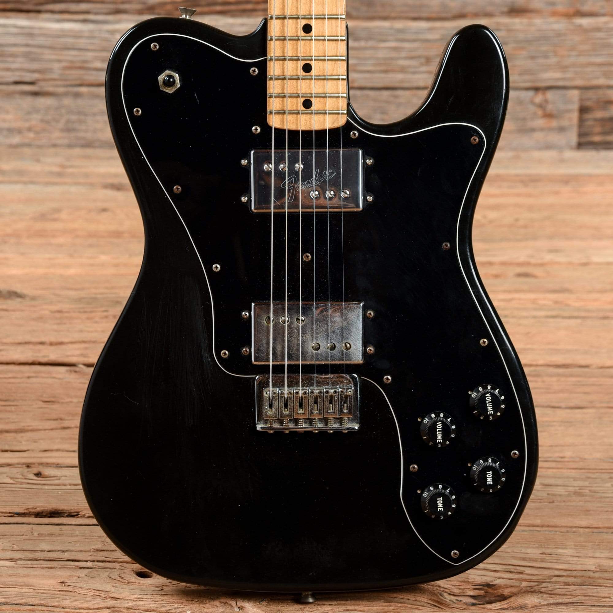 Fender Telecaster Deluxe Black 1979 Electric Guitars / Solid Body