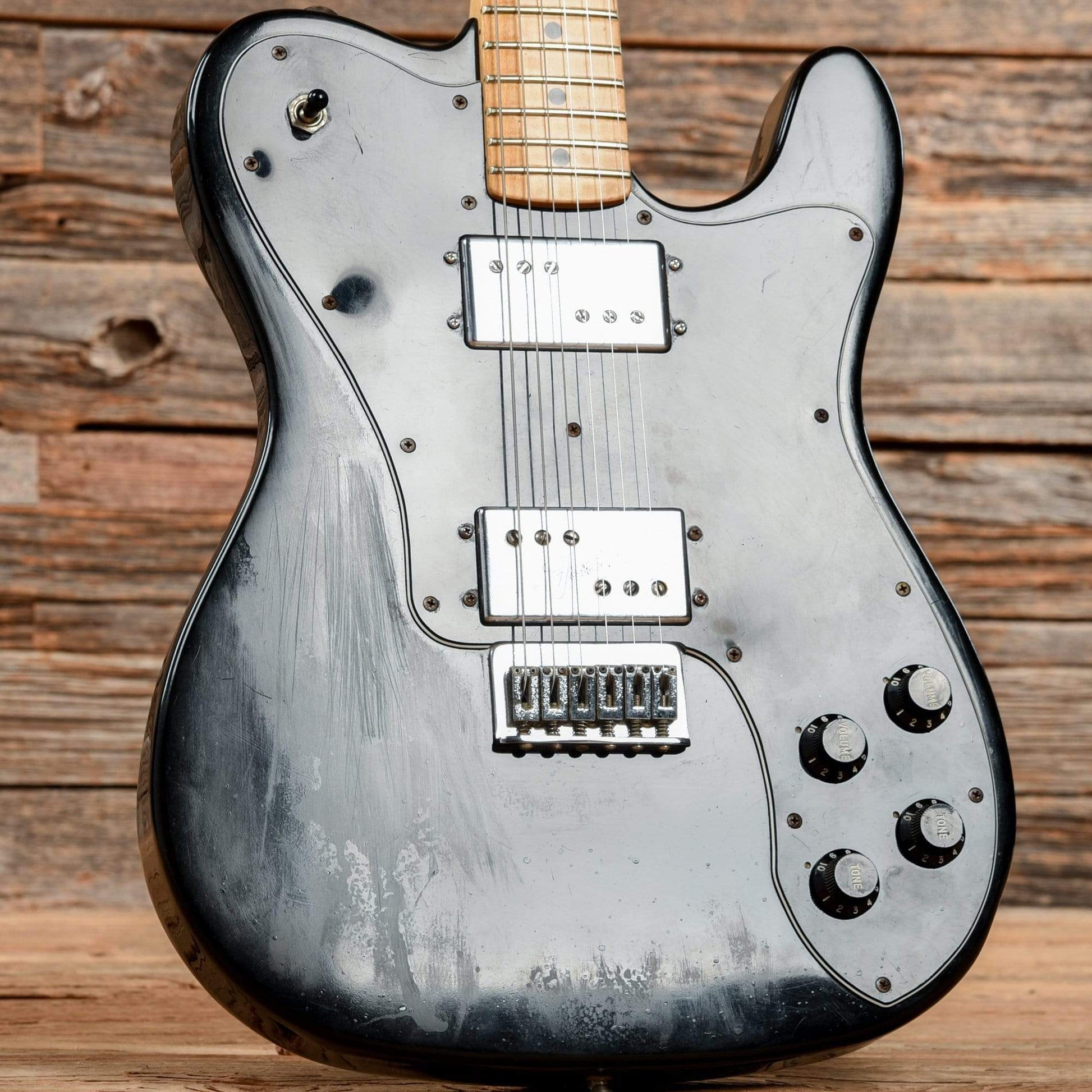 Fender Telecaster Deluxe Black 1979 Electric Guitars / Solid Body