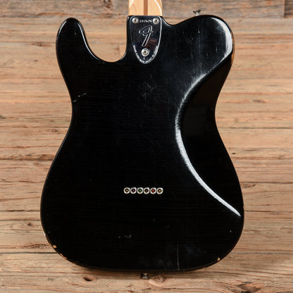 Fender Telecaster Deluxe Black Refin 1973 Electric Guitars / Solid Body