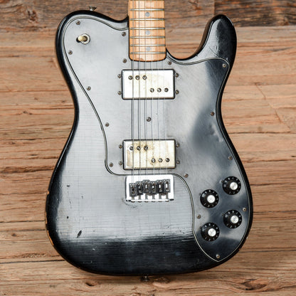 Fender Telecaster Deluxe Black Refin 1973 Electric Guitars / Solid Body