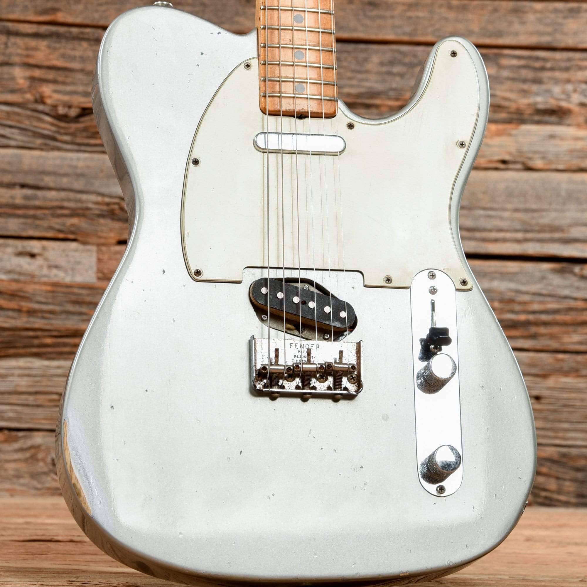 Fender Telecaster Inca Silver Refin 1970 Chicago Music Exchange