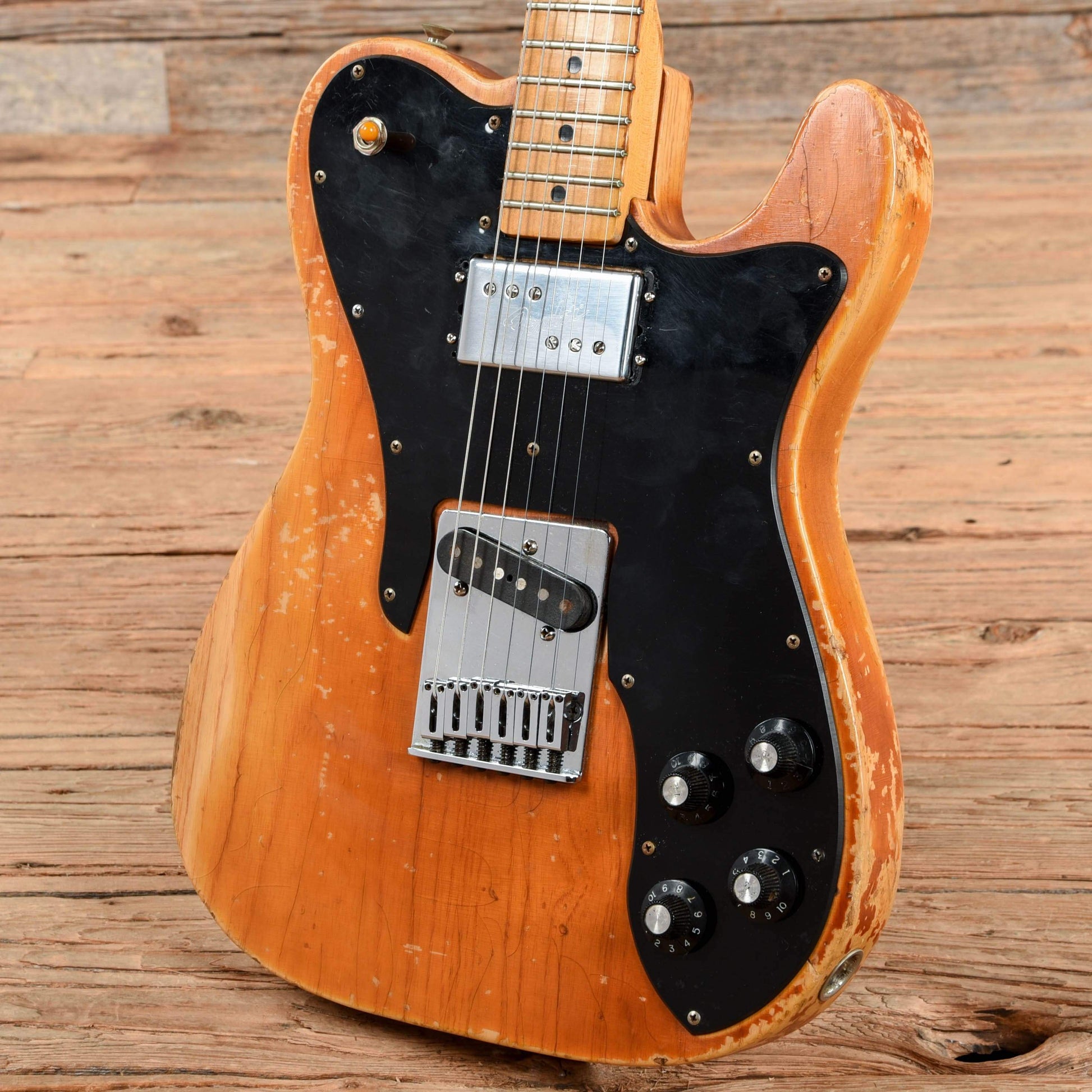 Fender Telecaster Natural 1973 Electric Guitars / Solid Body