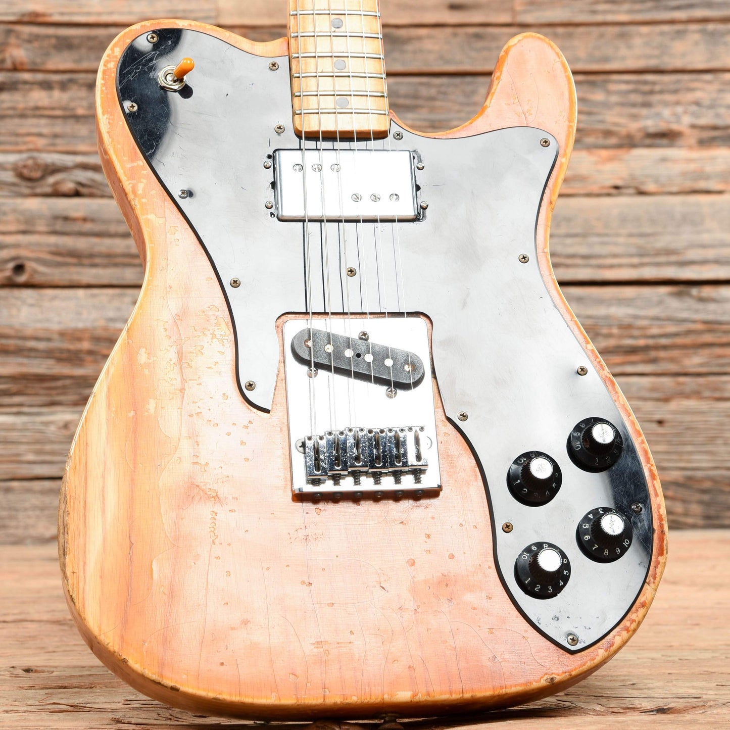 Fender Telecaster Natural 1973 Electric Guitars / Solid Body