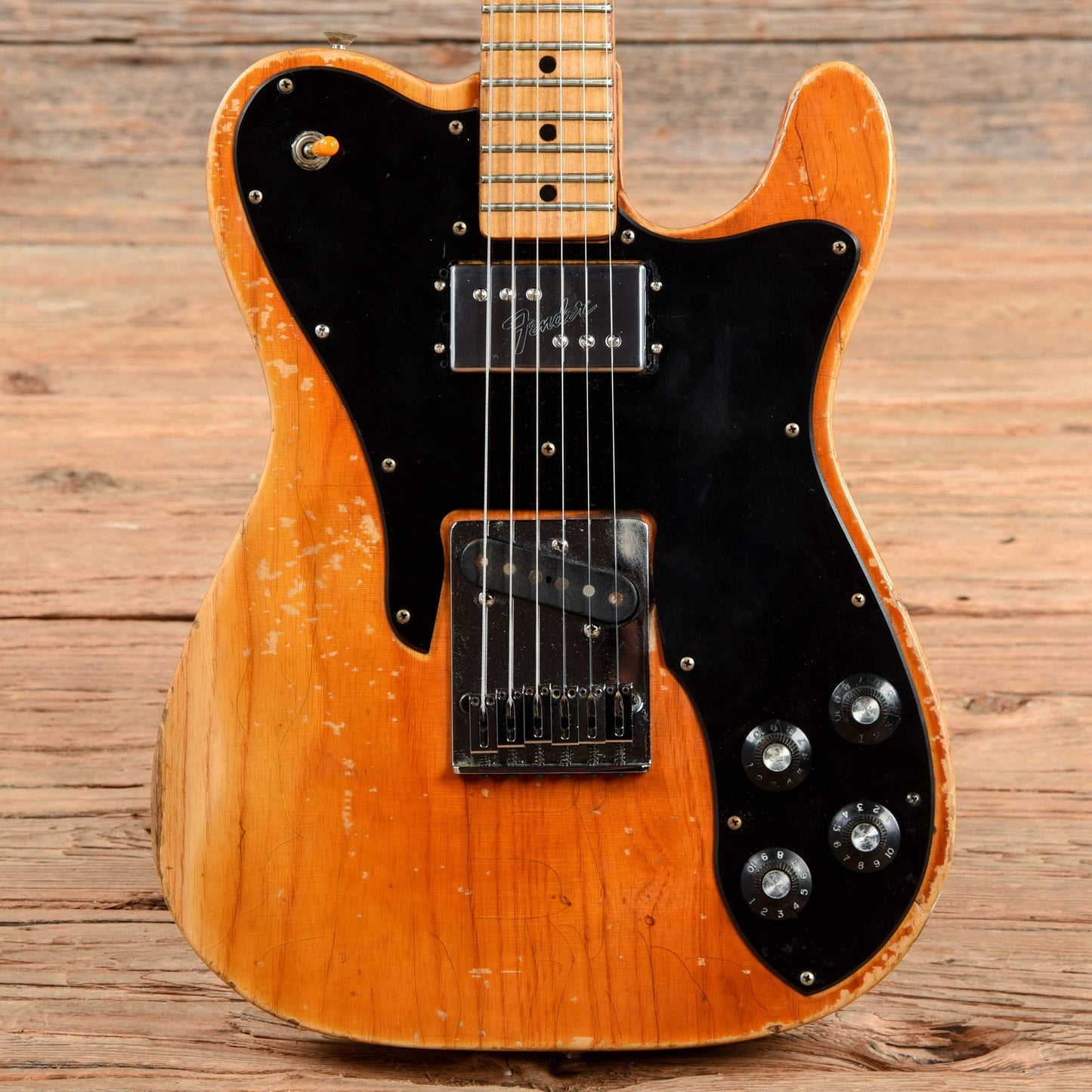 Fender Telecaster Natural 1973 Electric Guitars / Solid Body