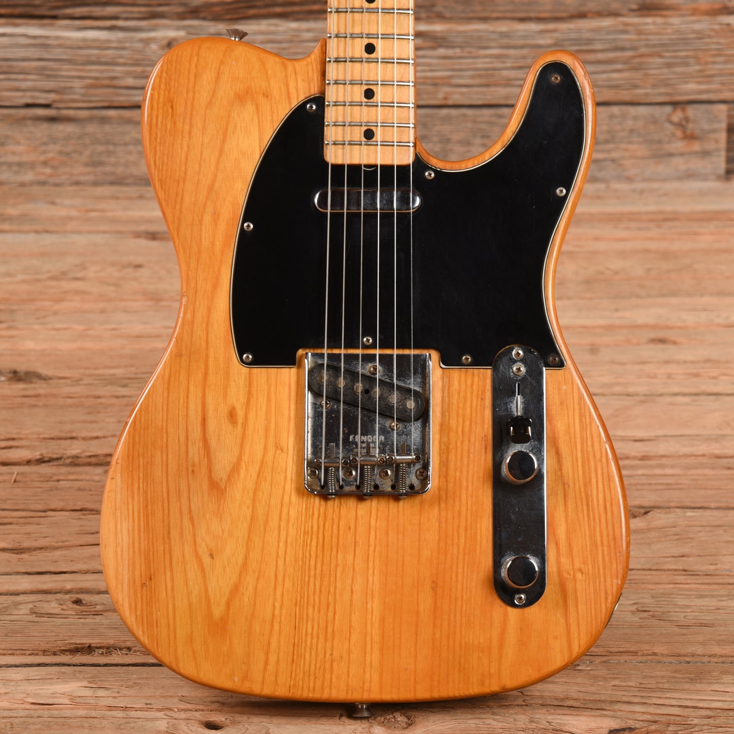 Fender Telecaster Natural 1978 Electric Guitars / Solid Body